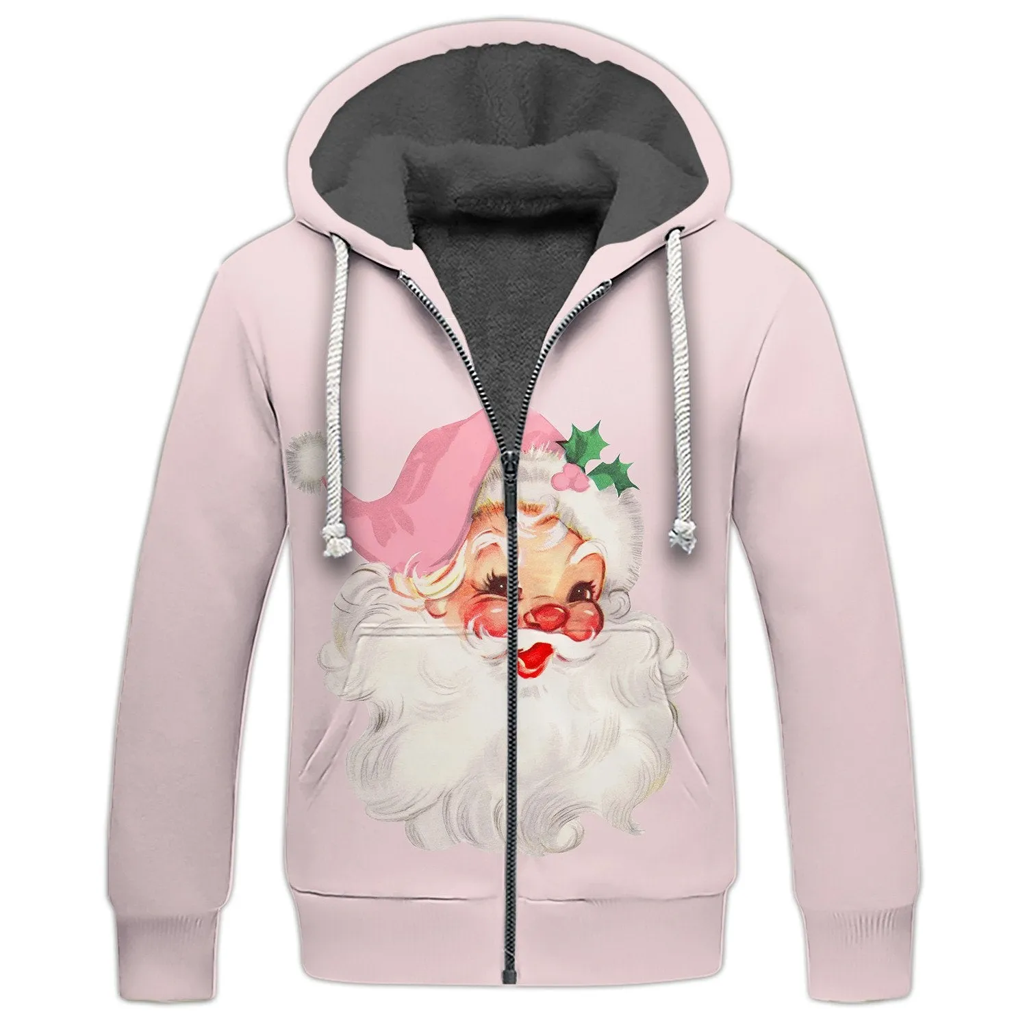 Santa Claus Christmas 3D Printed Unisex Merry Christmas Hoodie T Shirt