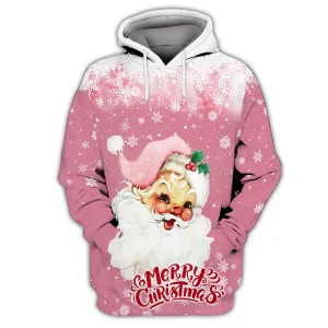 Santa Claus Christmas Hoodie Unisex Merry Christmas Hoodie Gift