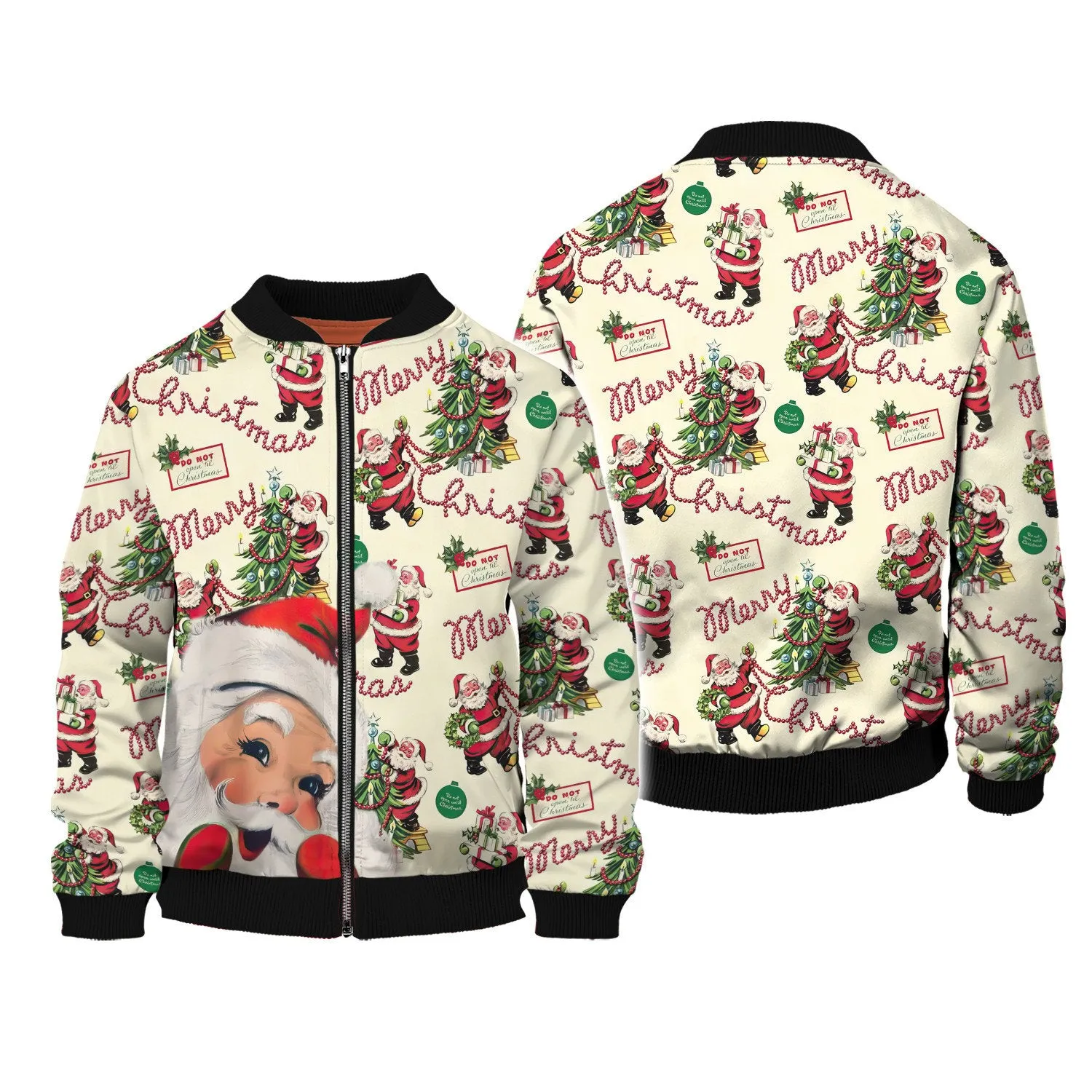 Santa Gift 3D Printed Unisex Merry Christmas Hoodie T Shirt