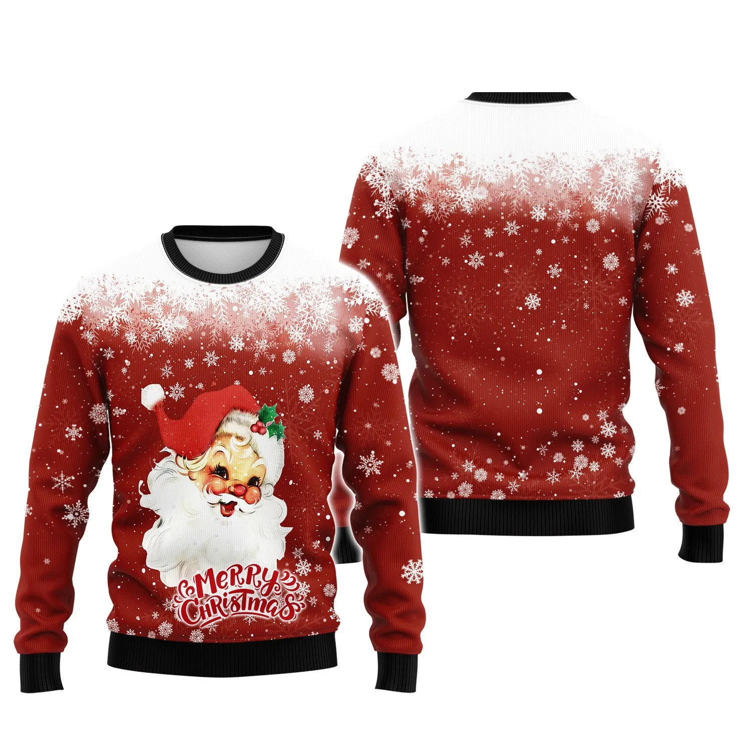 Santa Gift 3D Printed Unisex Merry Christmas Hoodie T Shirt
