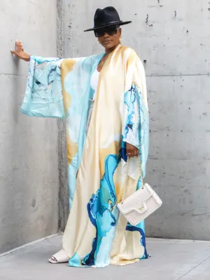 Santorini Kimono