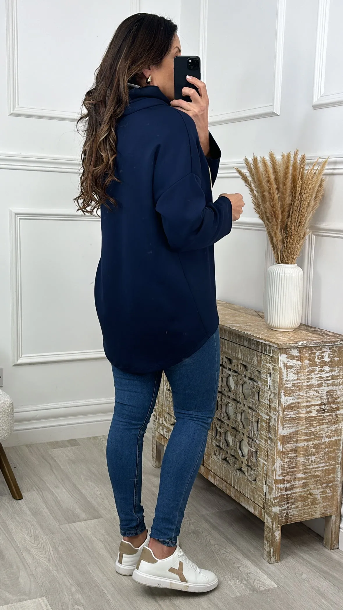 Sasha Navy BROOKLYN Hoodie