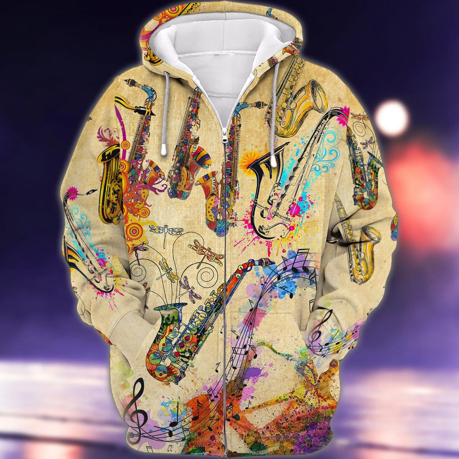 Saxophone Is My Beautiful Life 3D Full Print Shirts