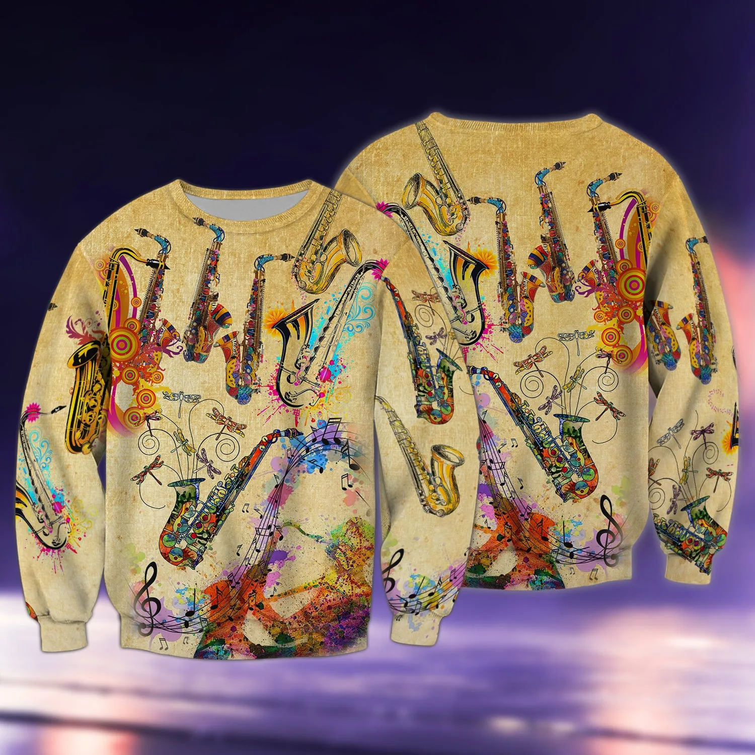 Saxophone Is My Beautiful Life 3D Full Print Shirts