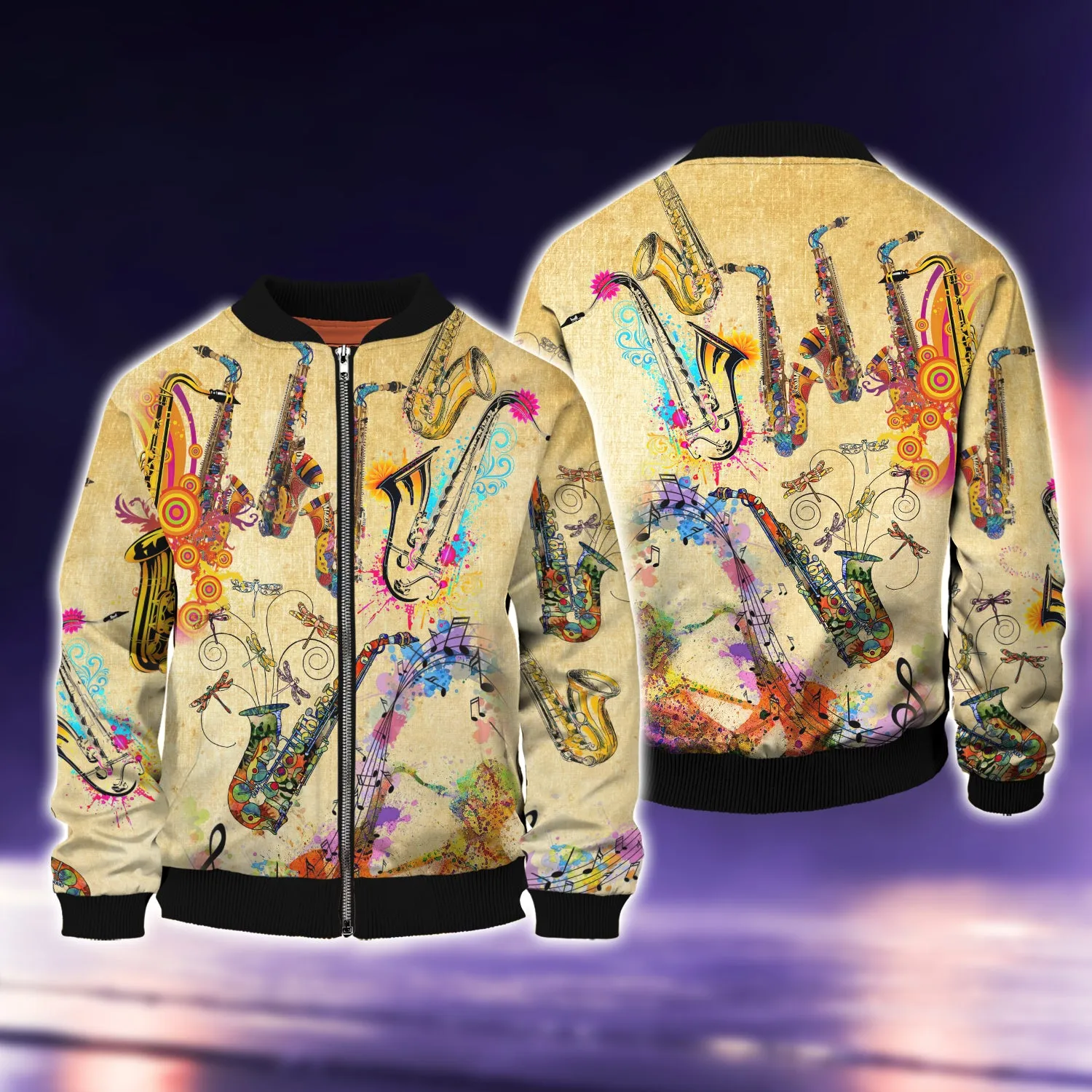 Saxophone Is My Beautiful Life 3D Full Print Shirts