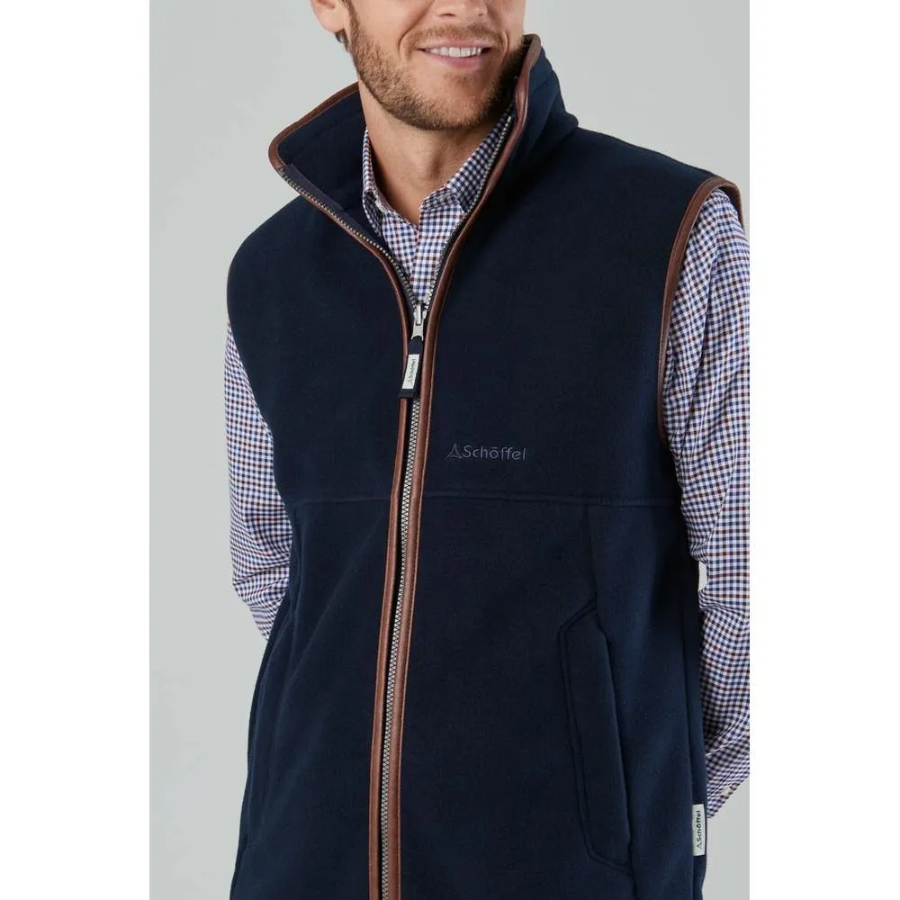 Schoffel Oakham Men's Full-zip fleece gilet - 7 colours