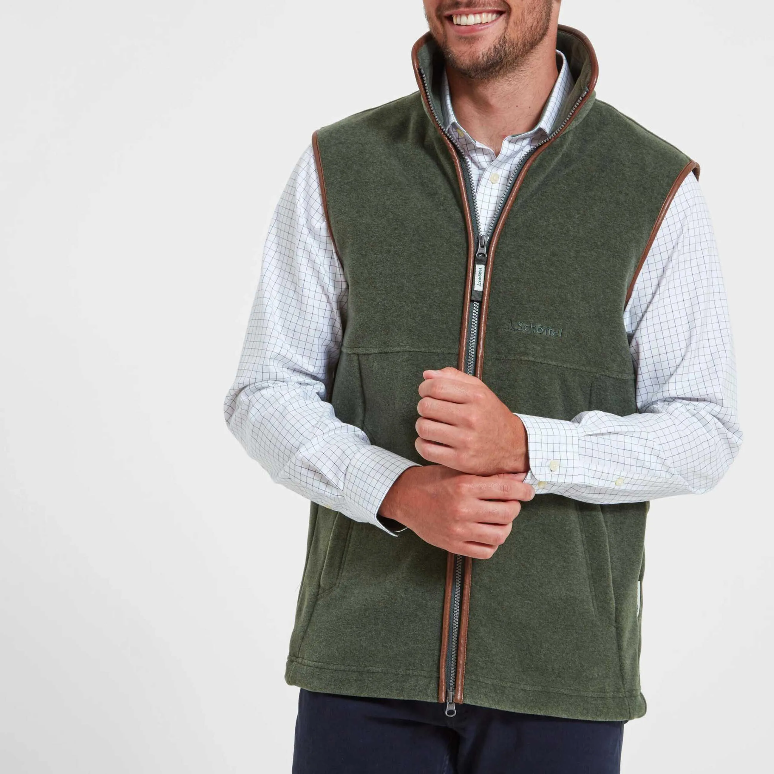 Schoffel Oakham Men's Full-zip fleece gilet - 7 colours