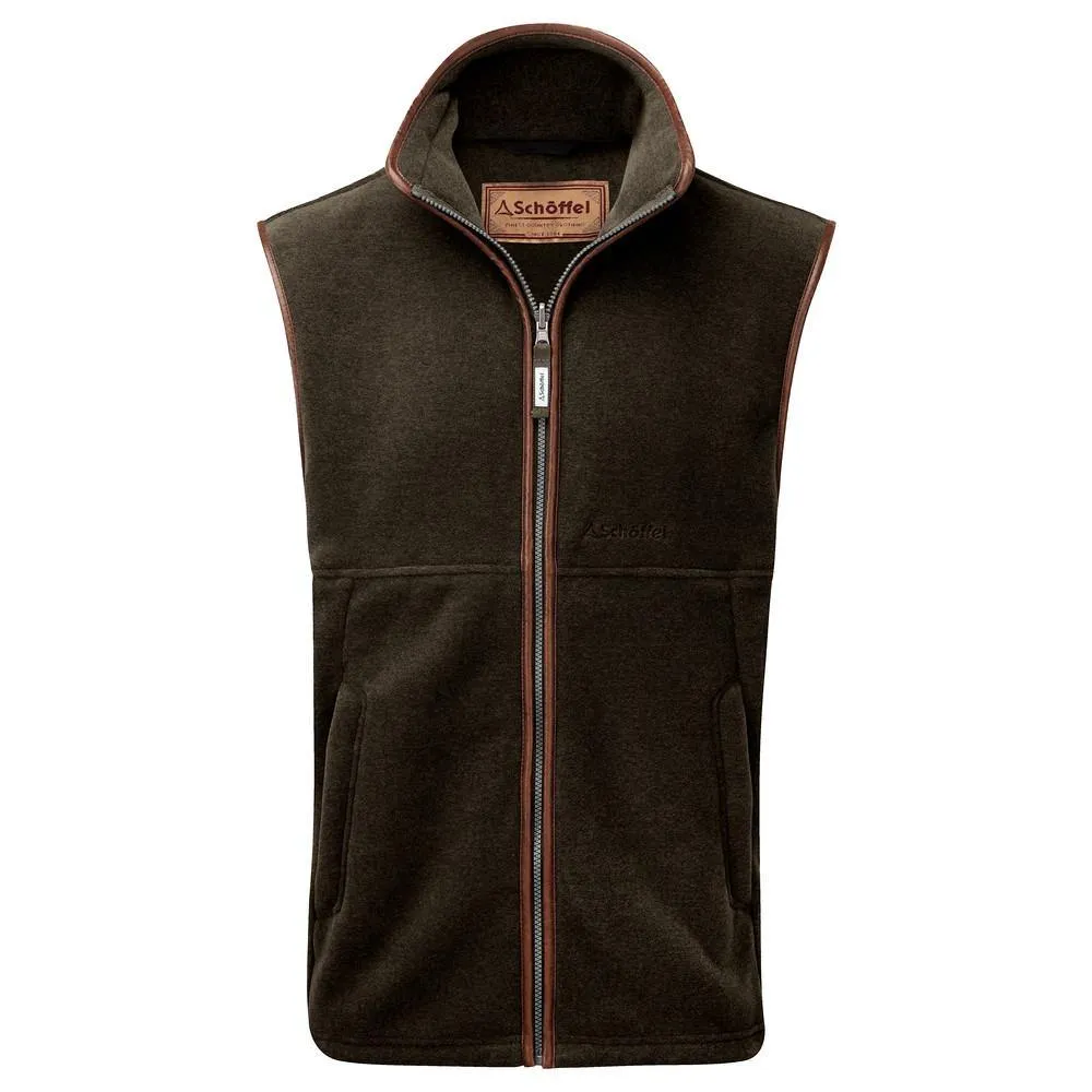 Schoffel Oakham Men's Full-zip fleece gilet - 7 colours