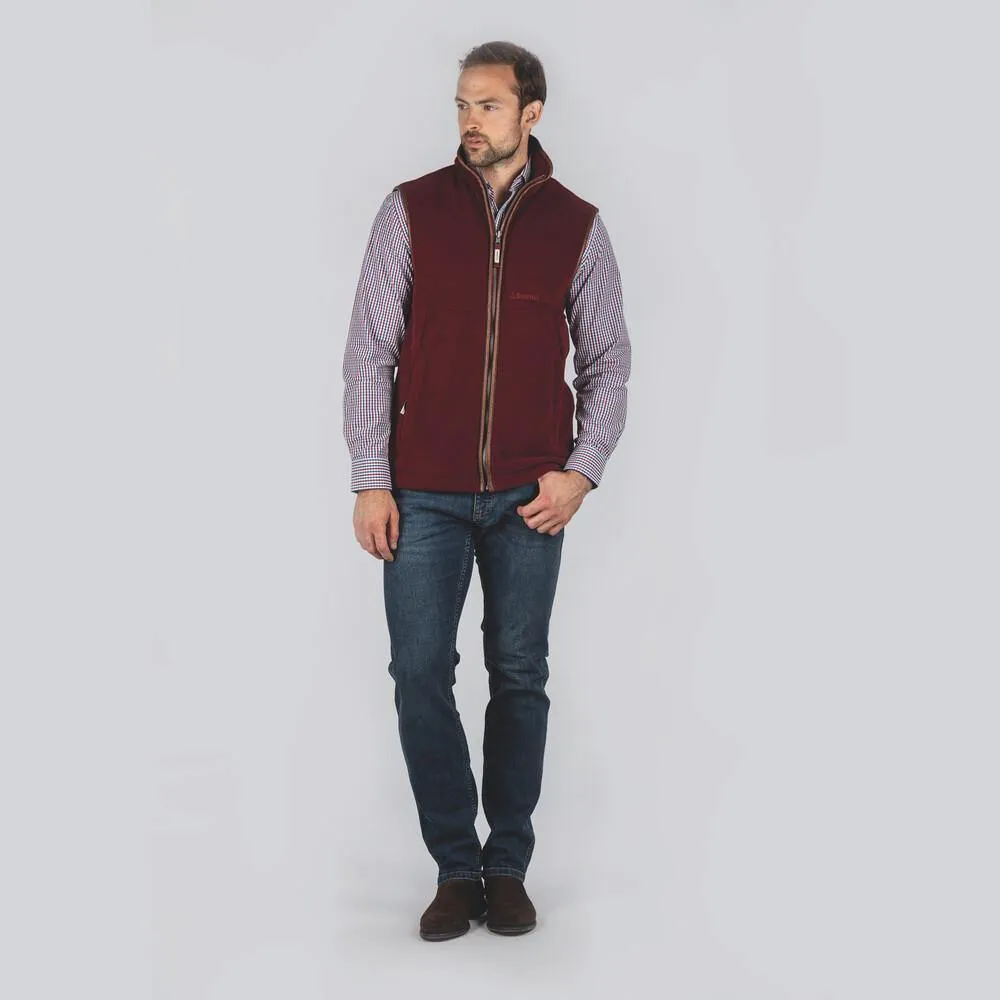 Schoffel Oakham Men's Full-zip fleece gilet - 7 colours
