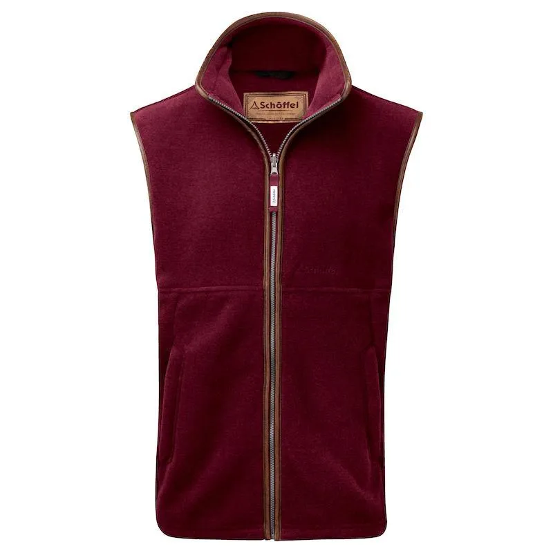 Schoffel Oakham Men's Full-zip fleece gilet - 7 colours