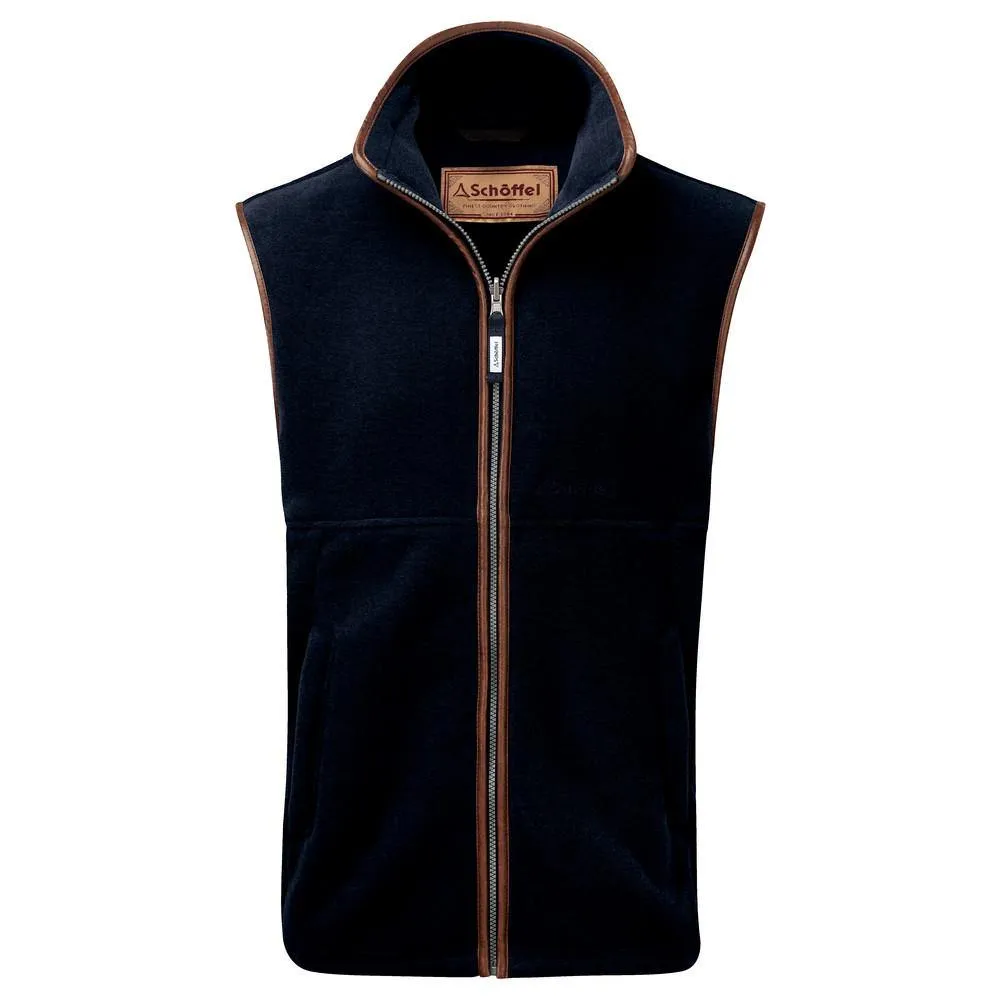 Schoffel Oakham Men's Full-zip fleece gilet - 7 colours