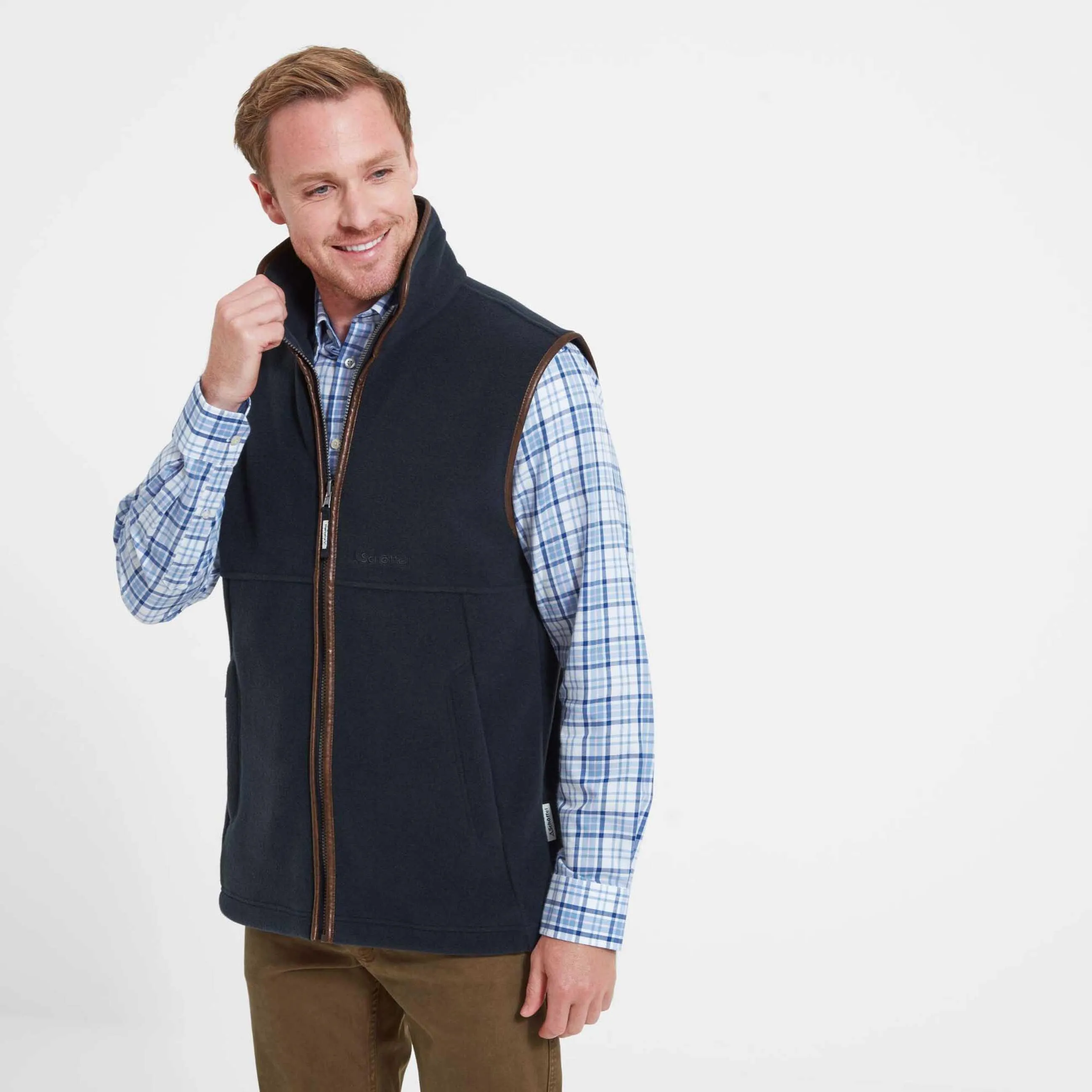 Schoffel Oakham Men's Full-zip fleece gilet - 7 colours
