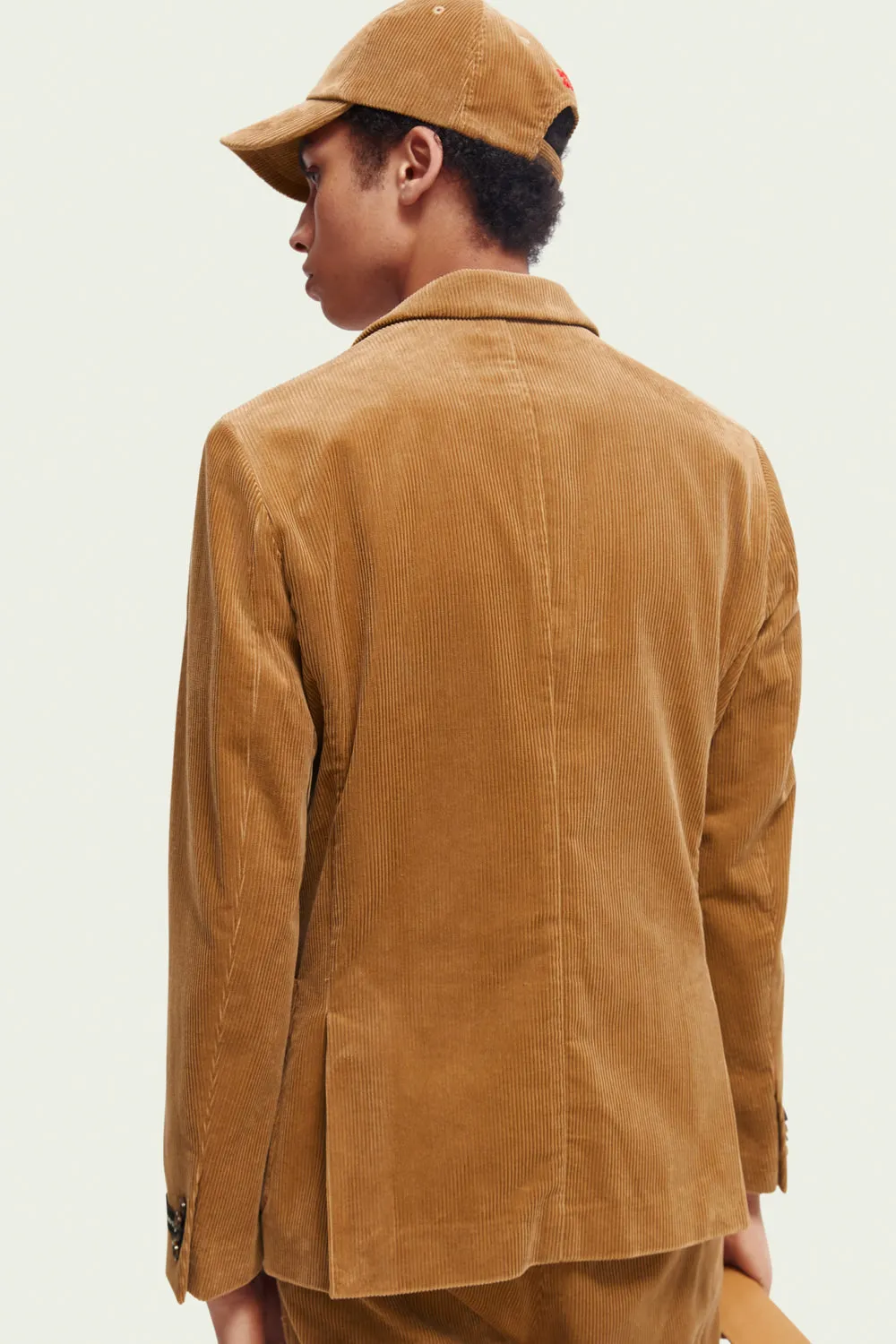 SCOTCH & SODA CORDUROY SINGLE BREASTED BLAZER SAS169045