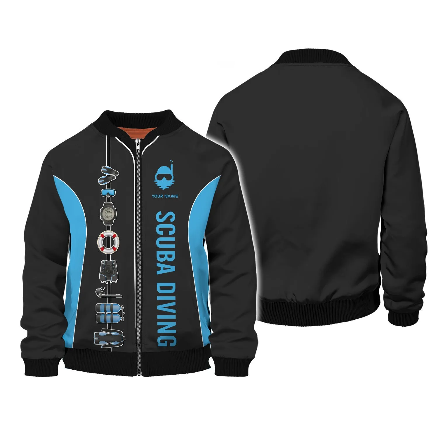 Scuba Diving Tools Shirts Custom Diver Shirts Scuba Diving 3D Apparel
