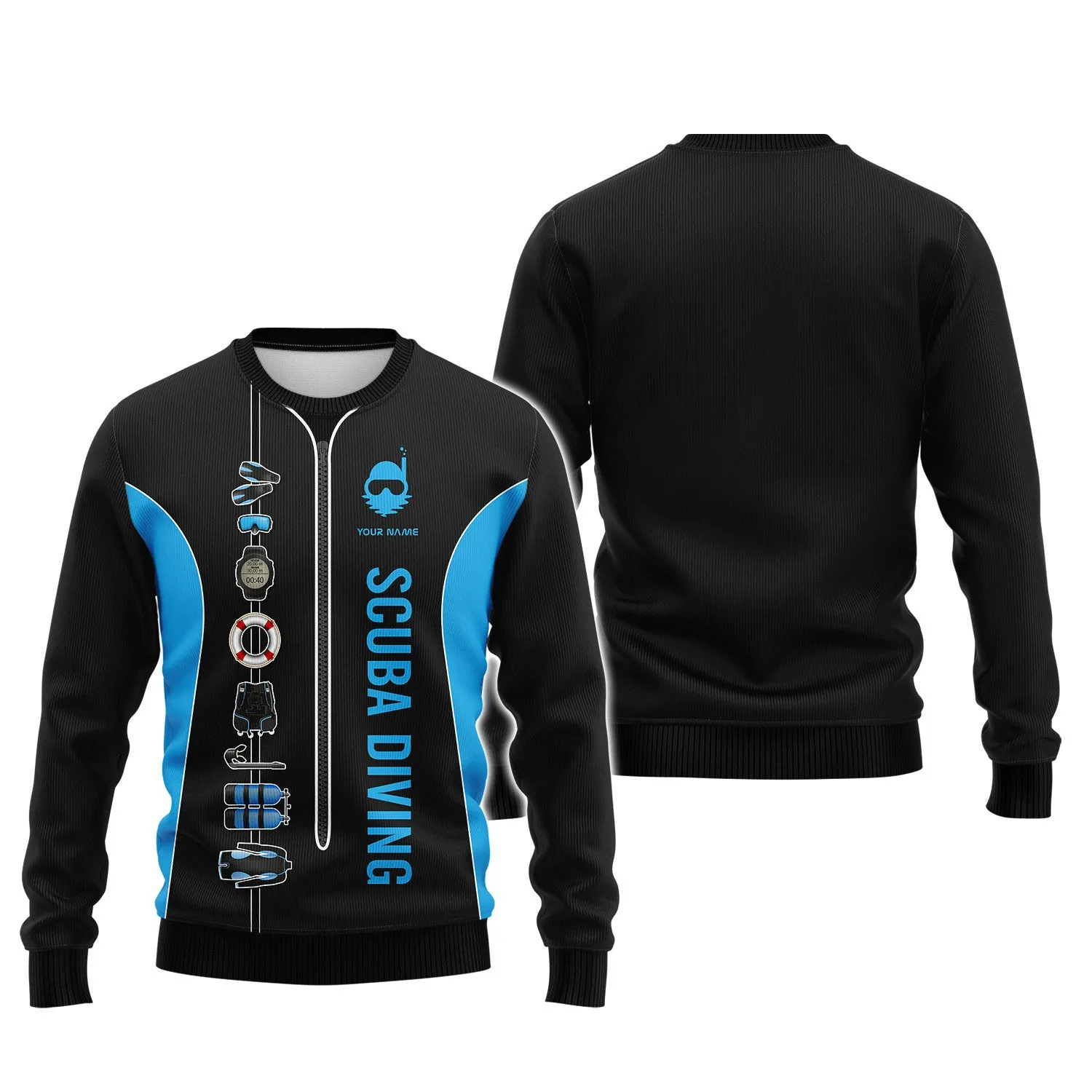 Scuba Diving Tools Shirts Custom Diver Shirts Scuba Diving 3D Apparel