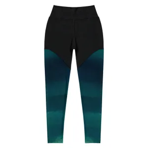 Sea Green Sports Leggings