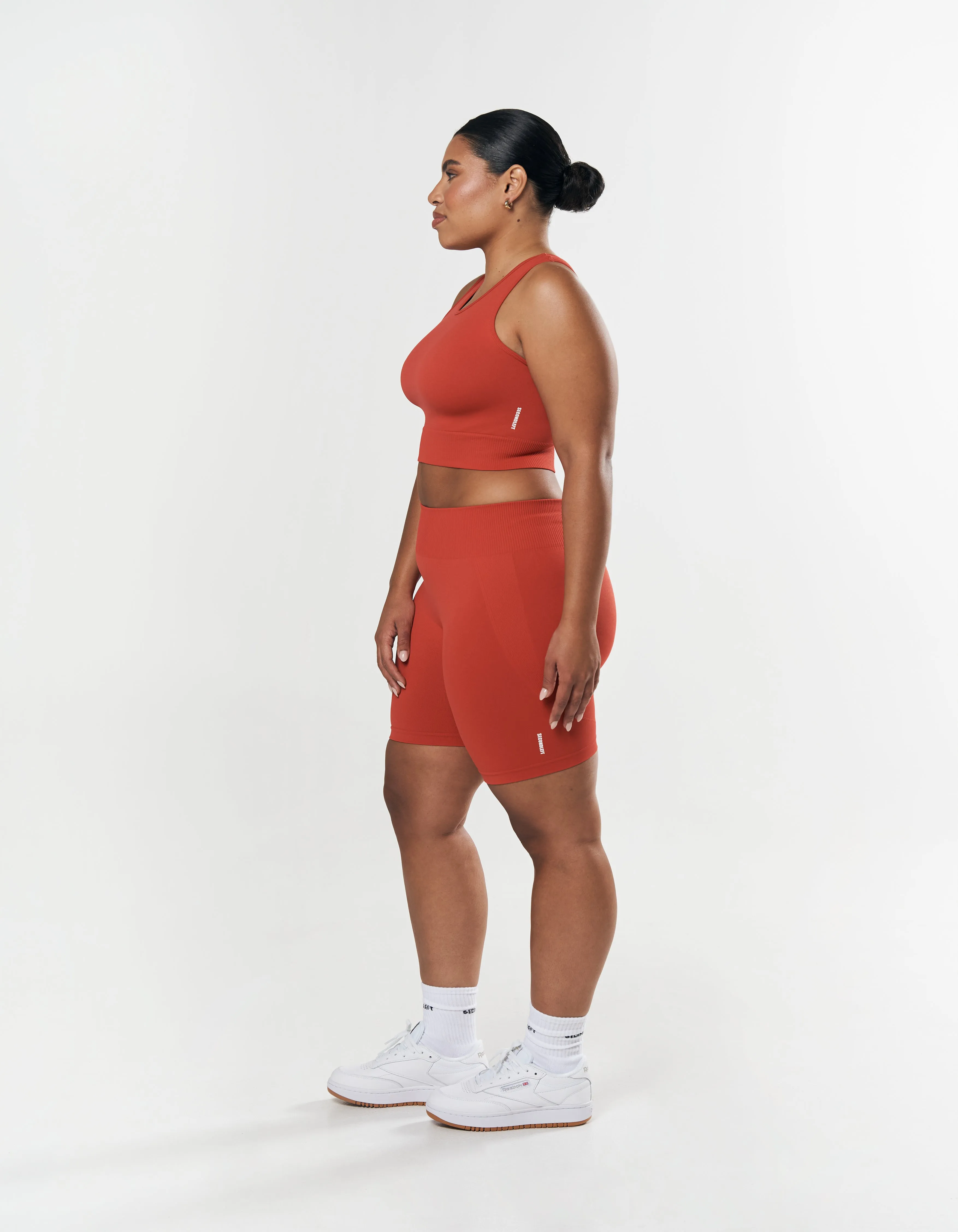 Seamless Cropped Singlet - Red