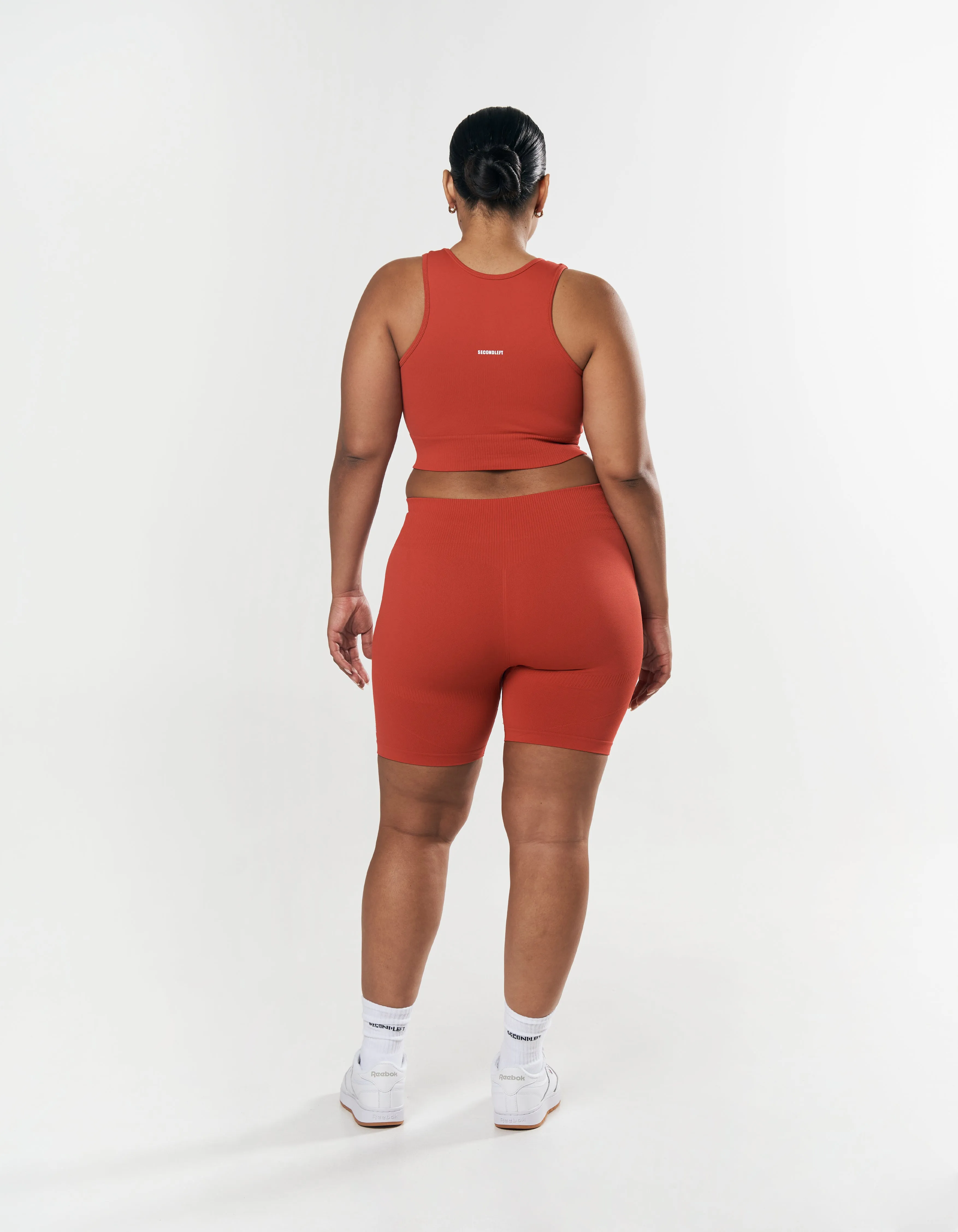 Seamless Cropped Singlet - Red