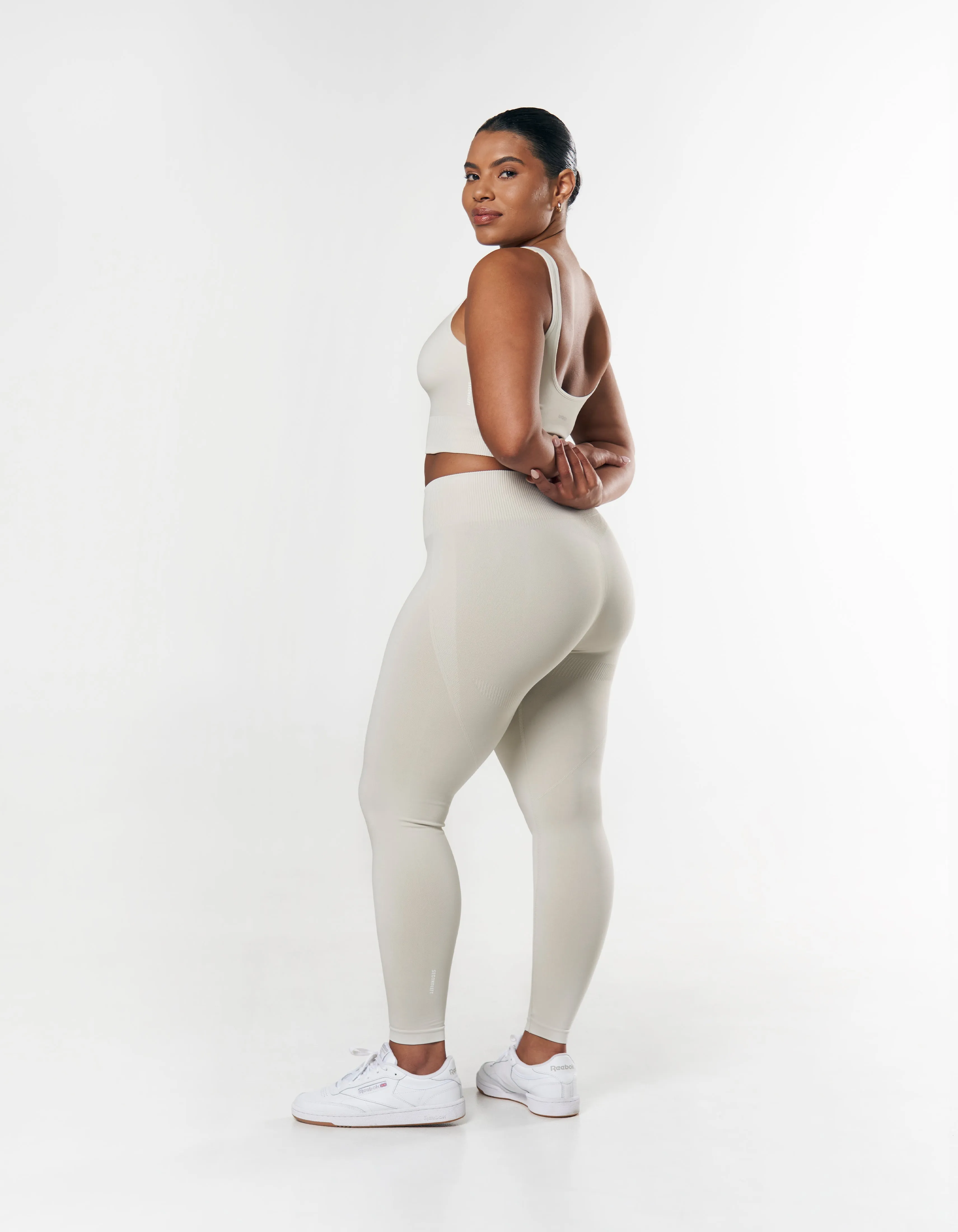 Seamless Full Length Tights - Dove