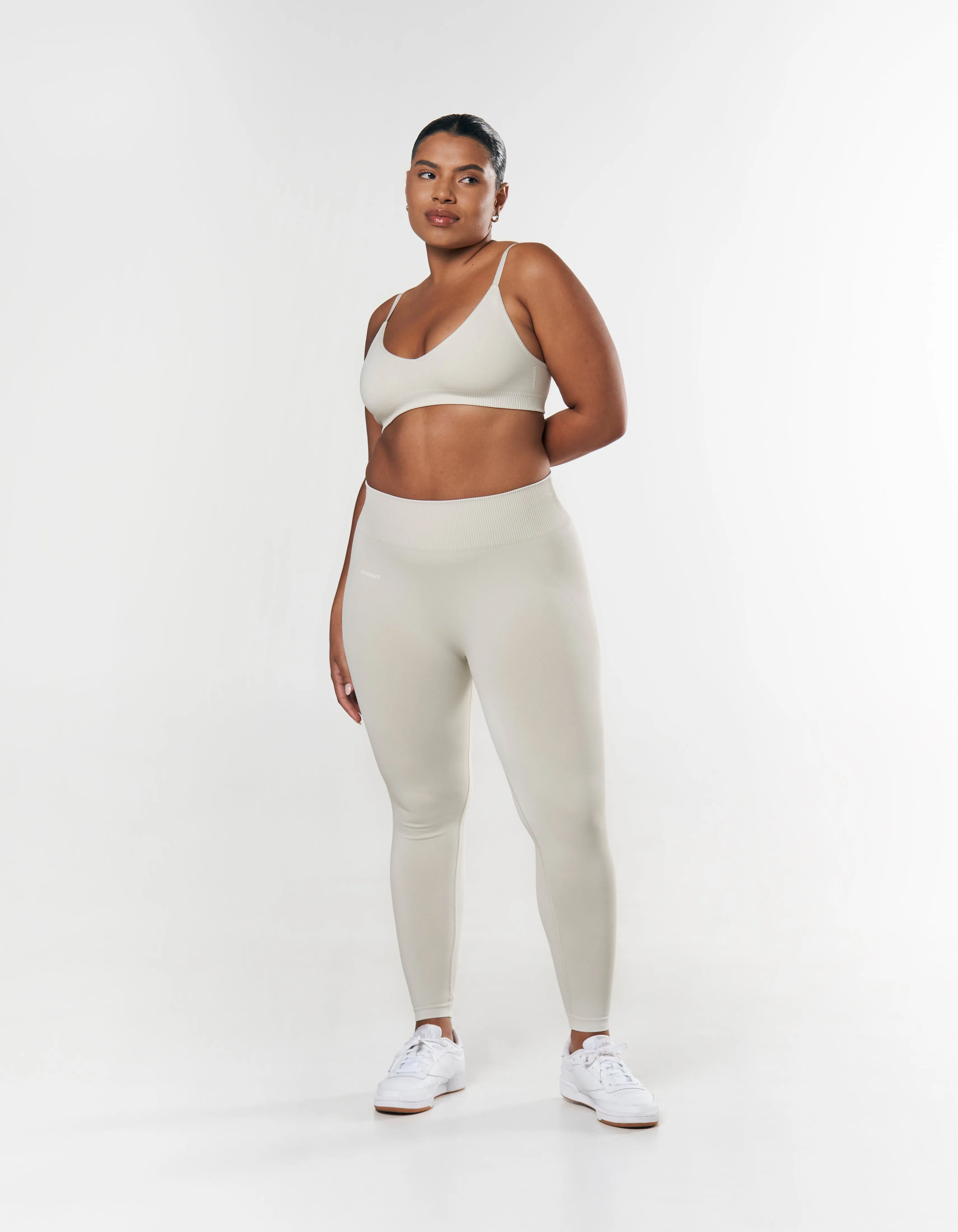 Seamless Full Length Tights - Dove