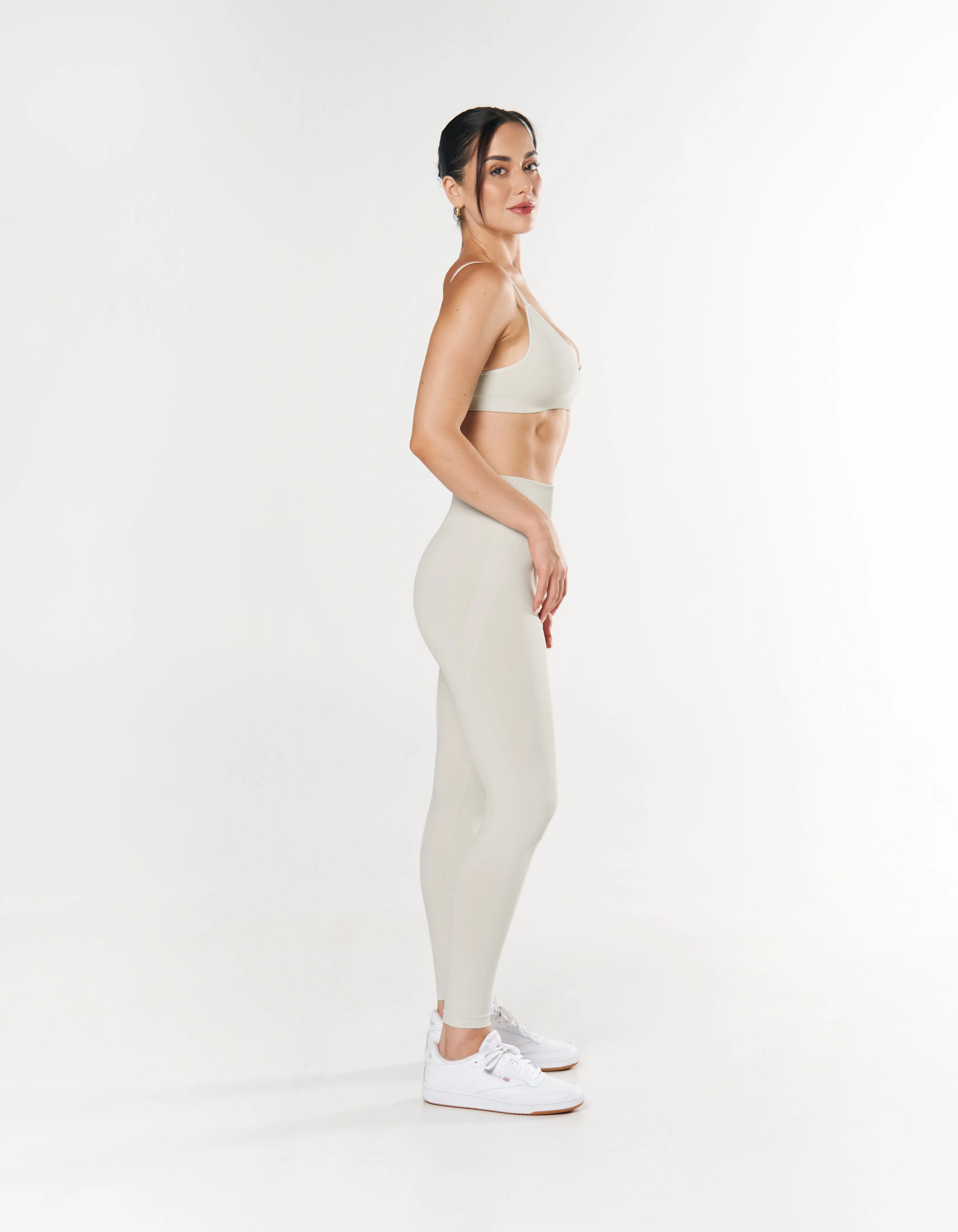Seamless Full Length Tights - Dove