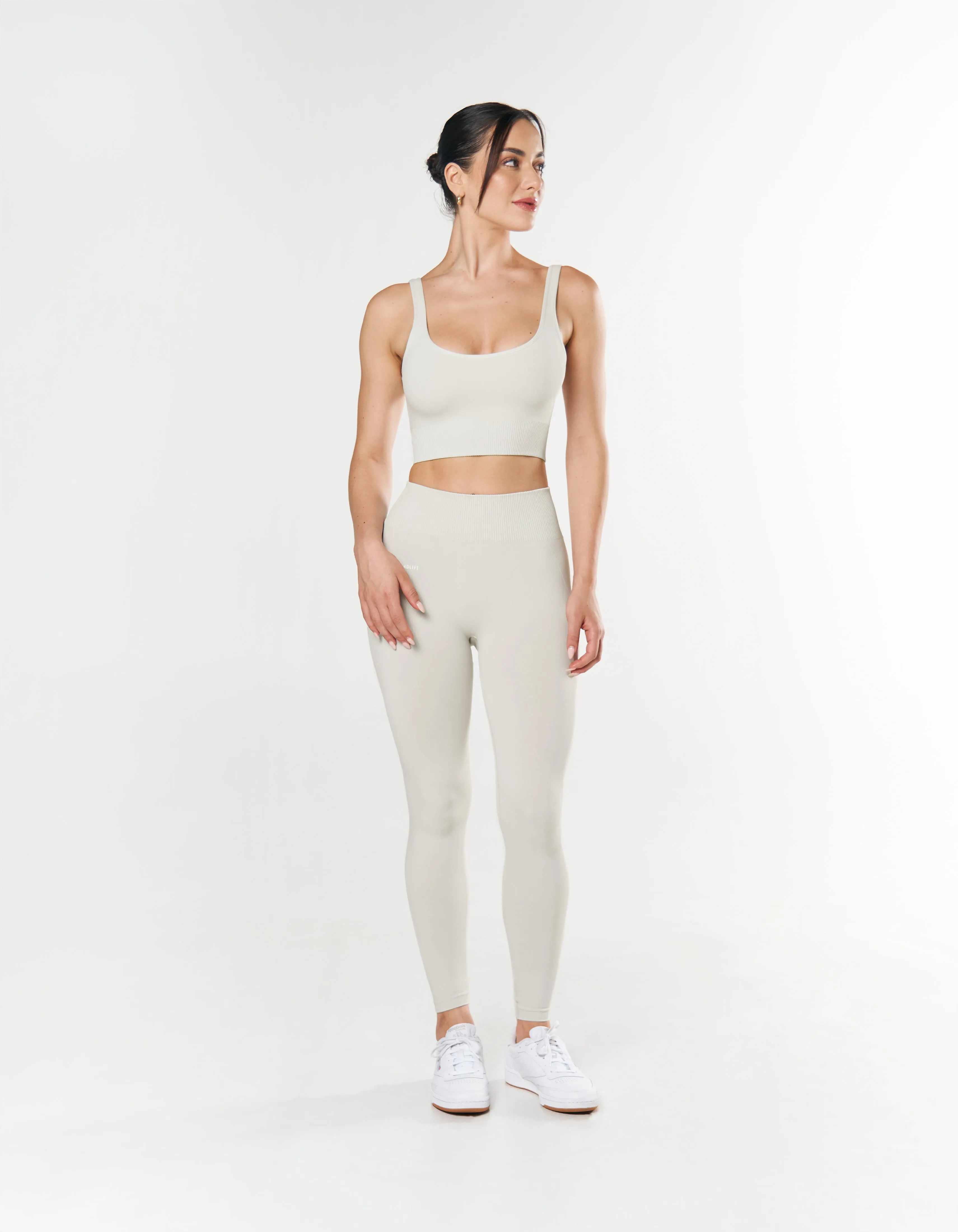 Seamless Full Length Tights - Dove