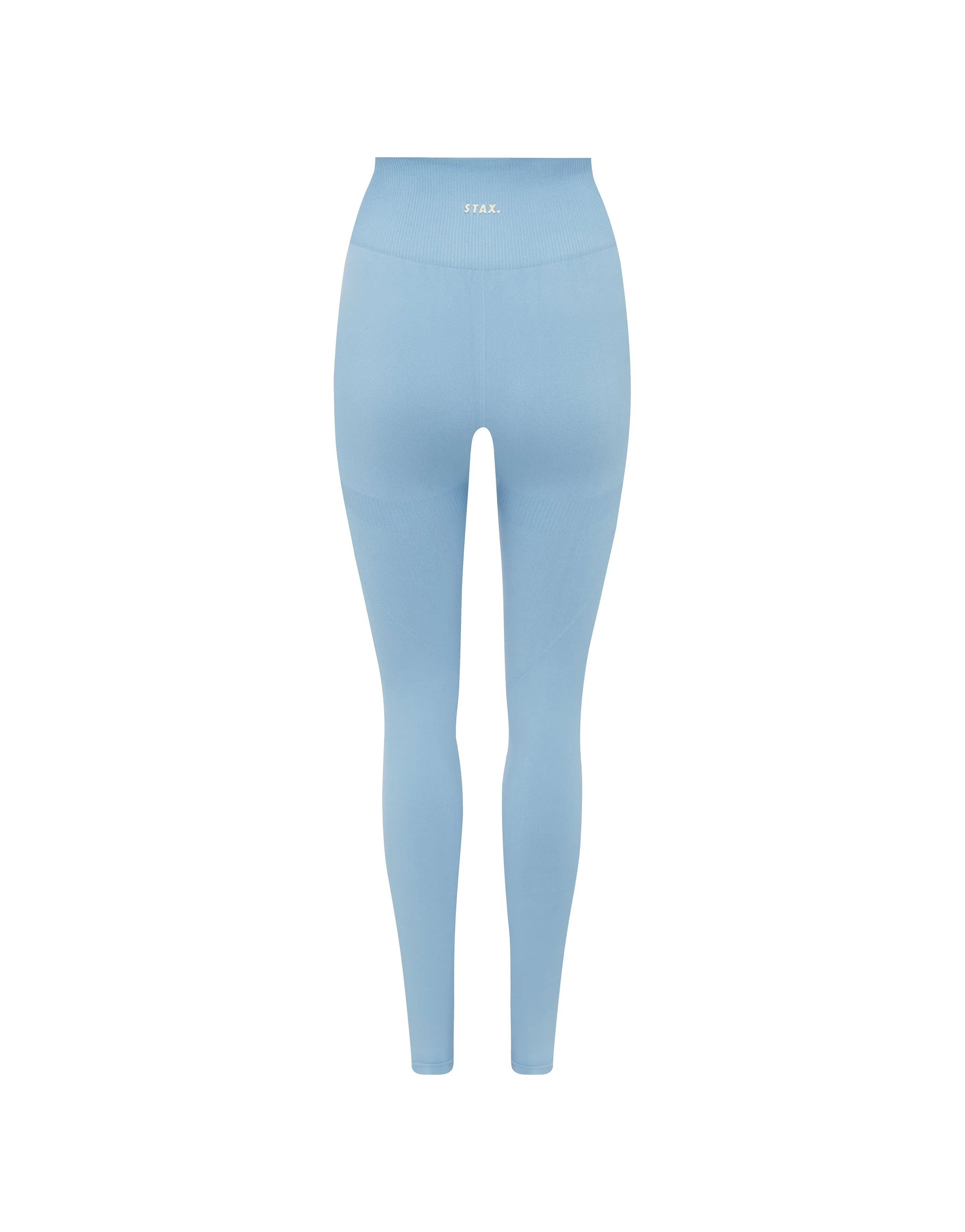 Seamless Kic Full Length Tights - Blue