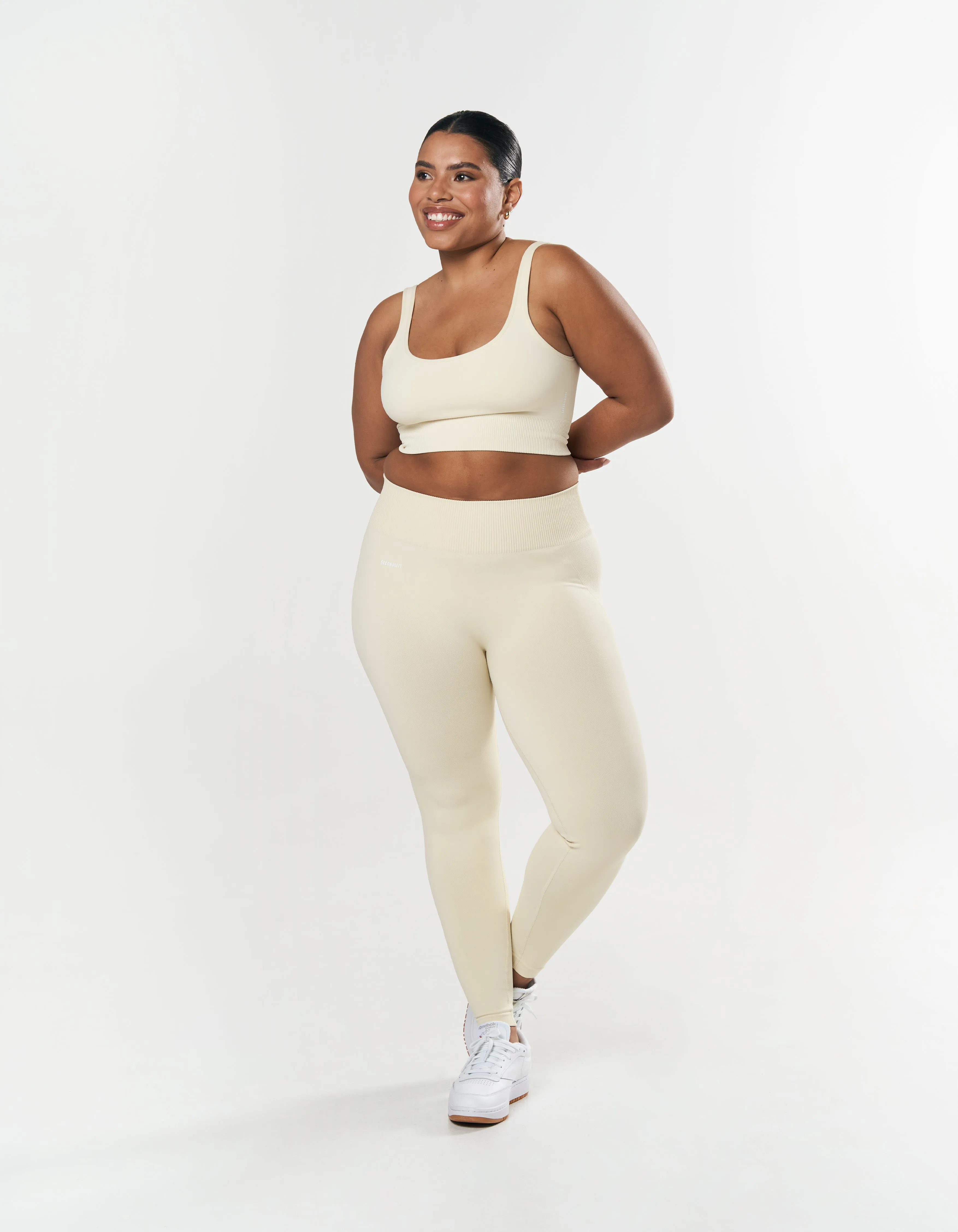 Seamless Low back Crop - Butter