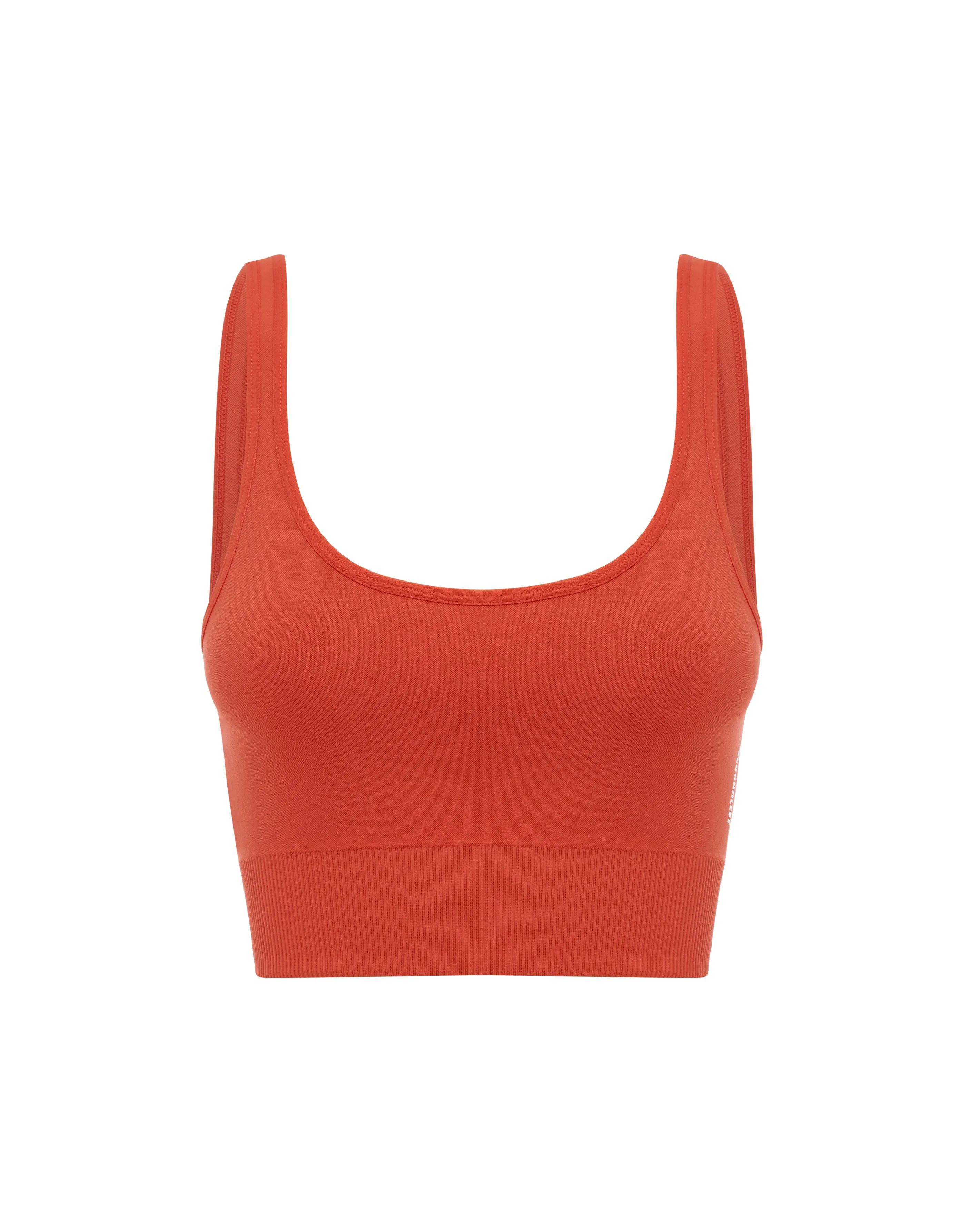 Seamless Low back Crop - Red
