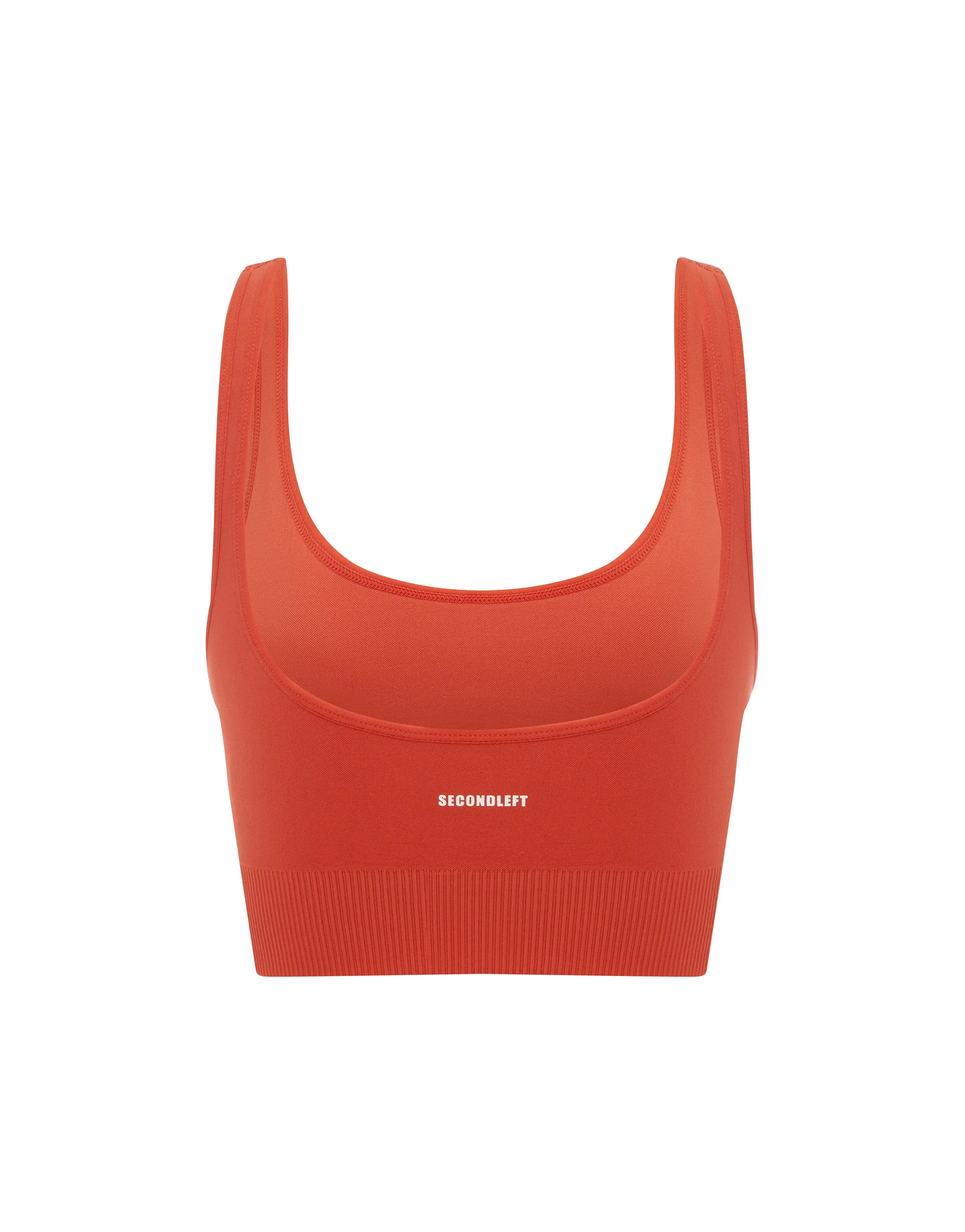 Seamless Low back Crop - Red