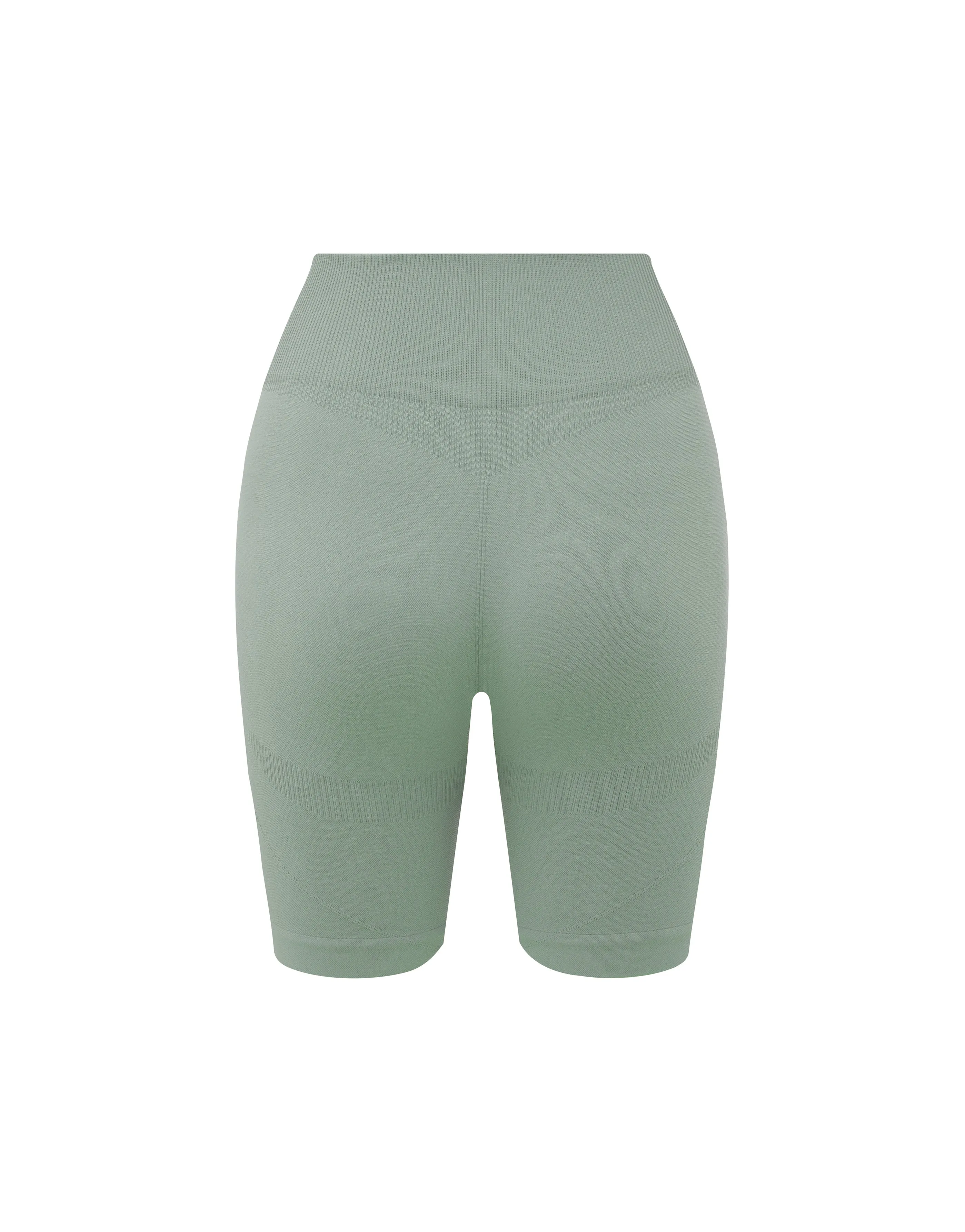 Seamless Midi Biker Shorts - Blue