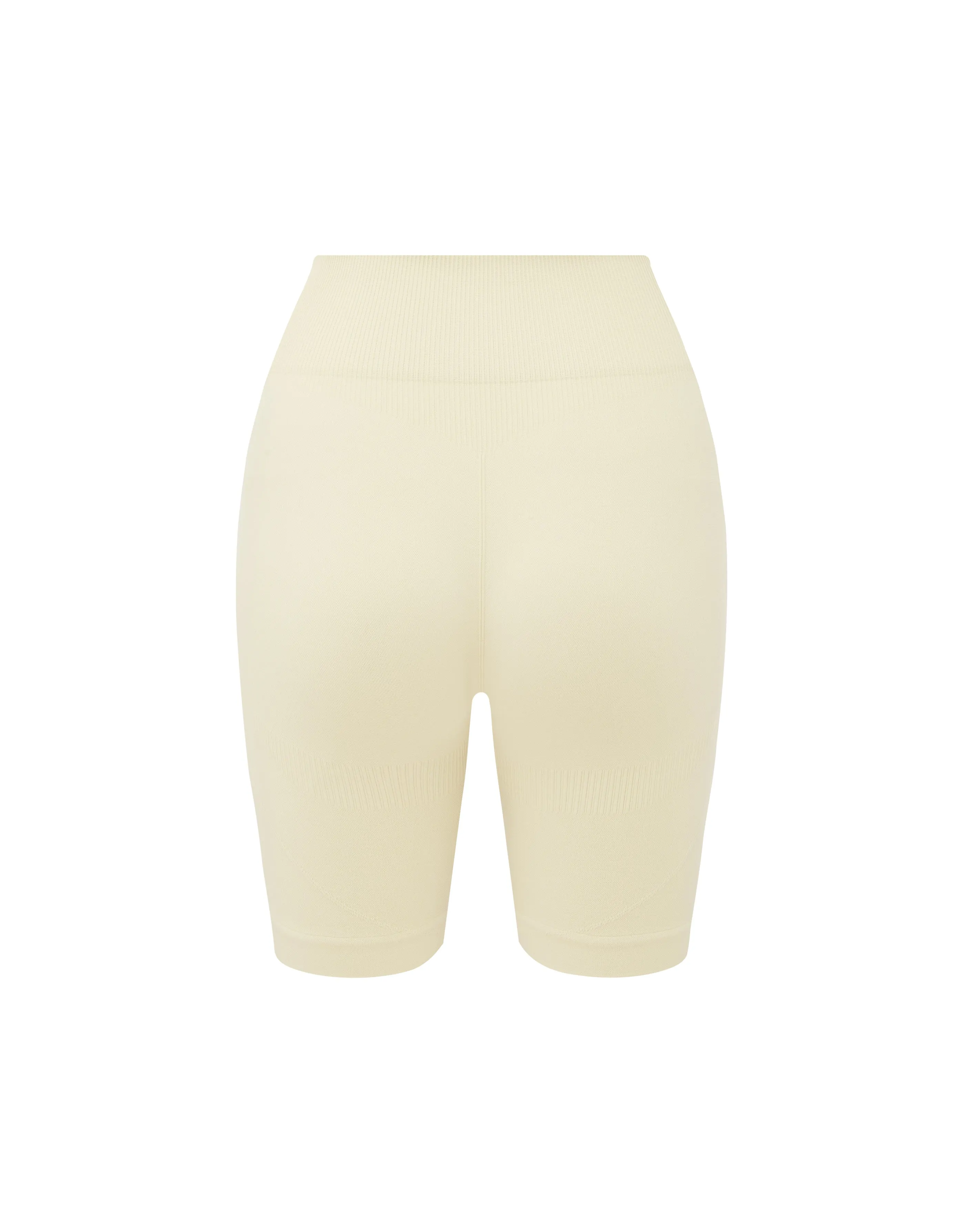 Seamless Midi Biker Shorts - Butter