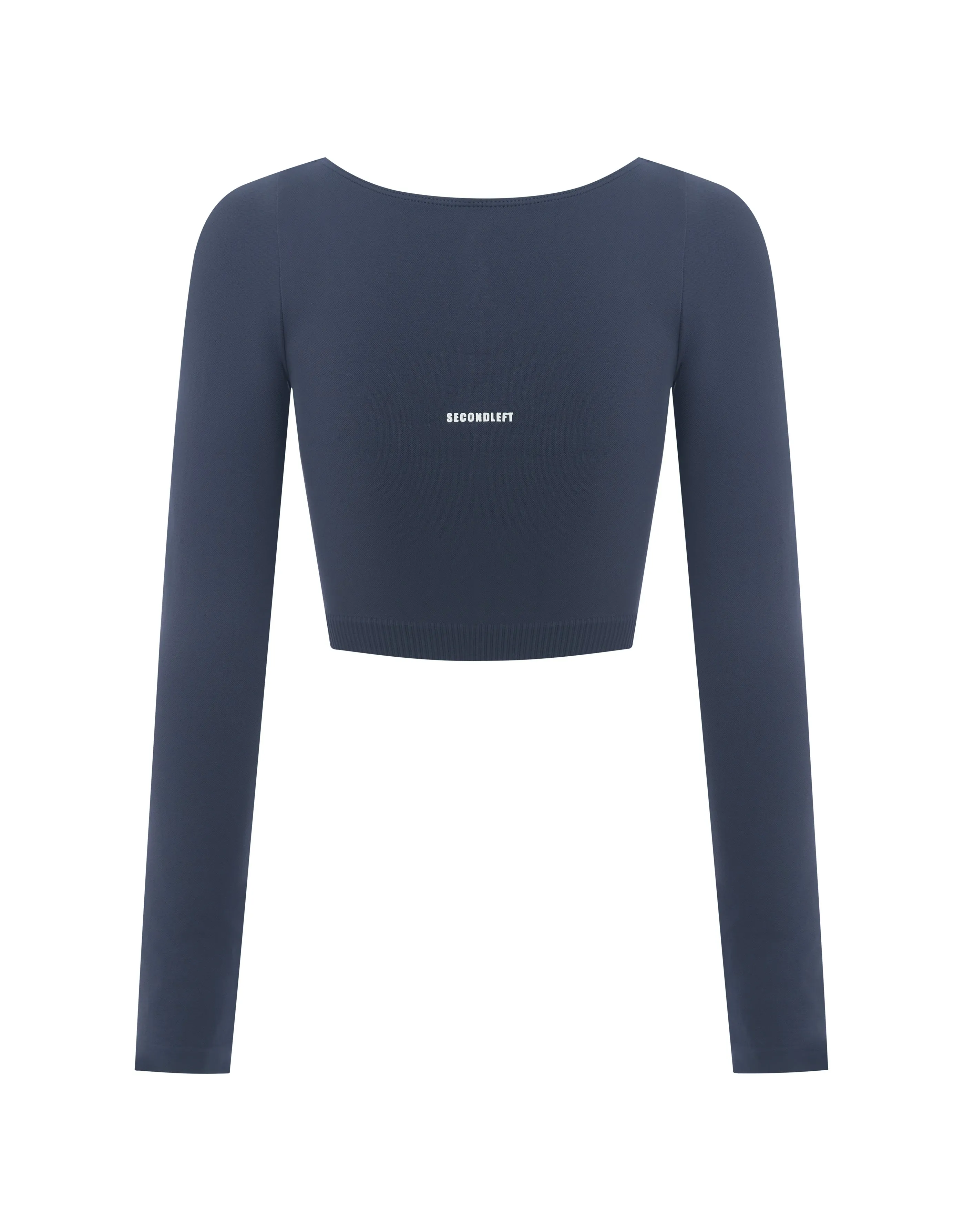 Seamless Scoop Long Sleeve - Blueberry