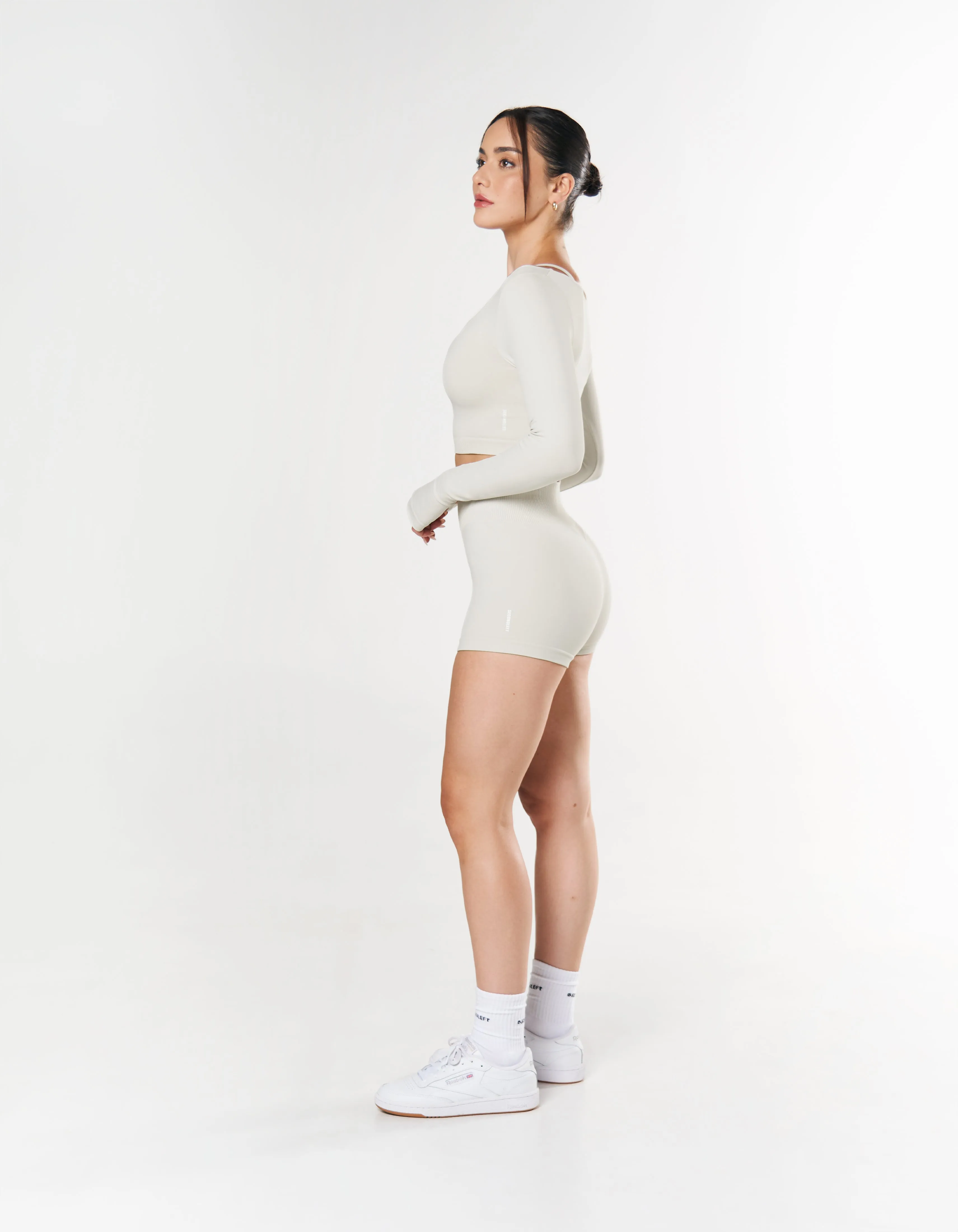Seamless Scoop Long Sleeve - Dove