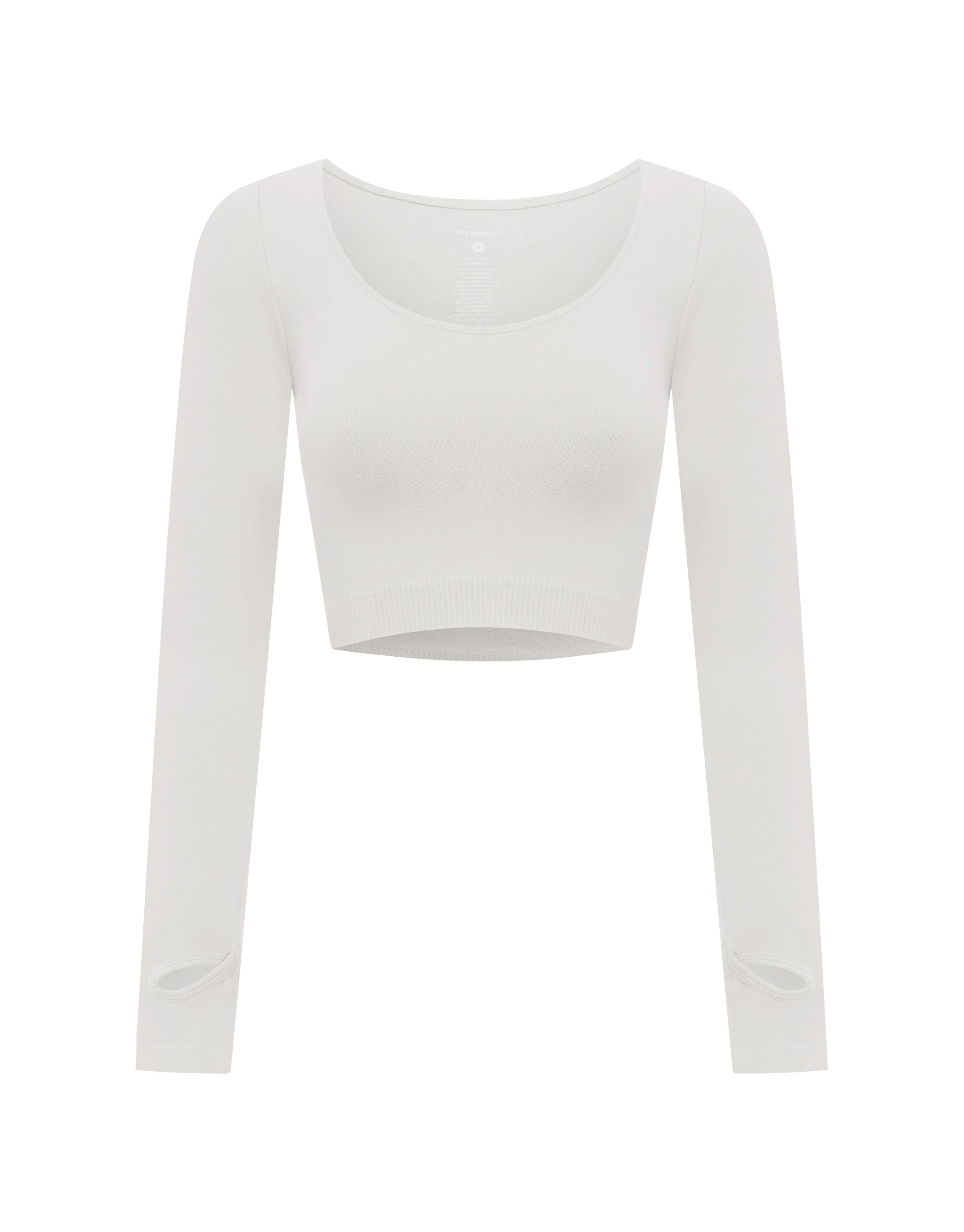 Seamless Scoop Long Sleeve - Dove