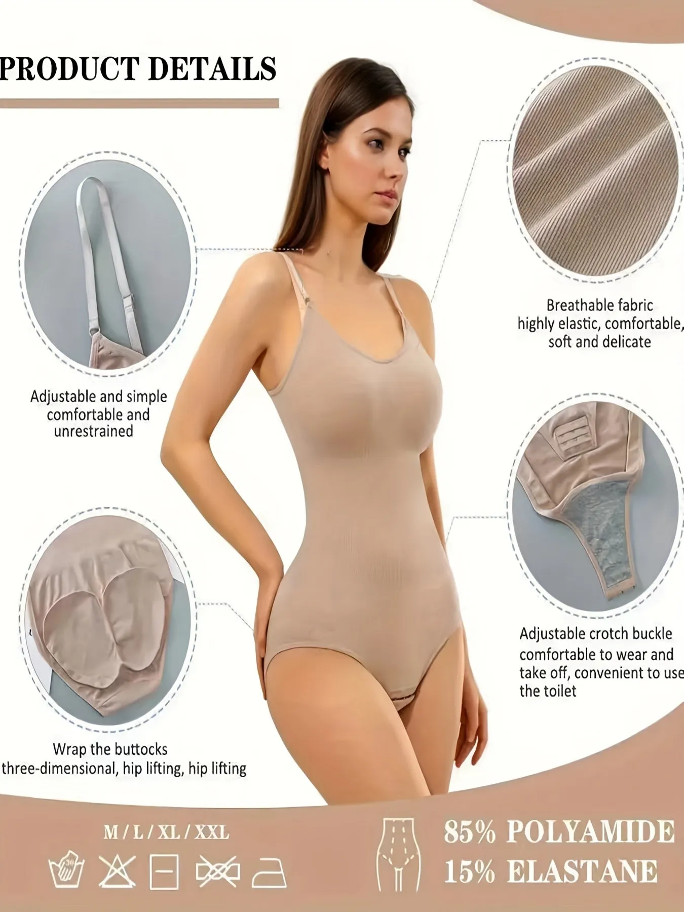 Seamless Shaping Bodysuit Set