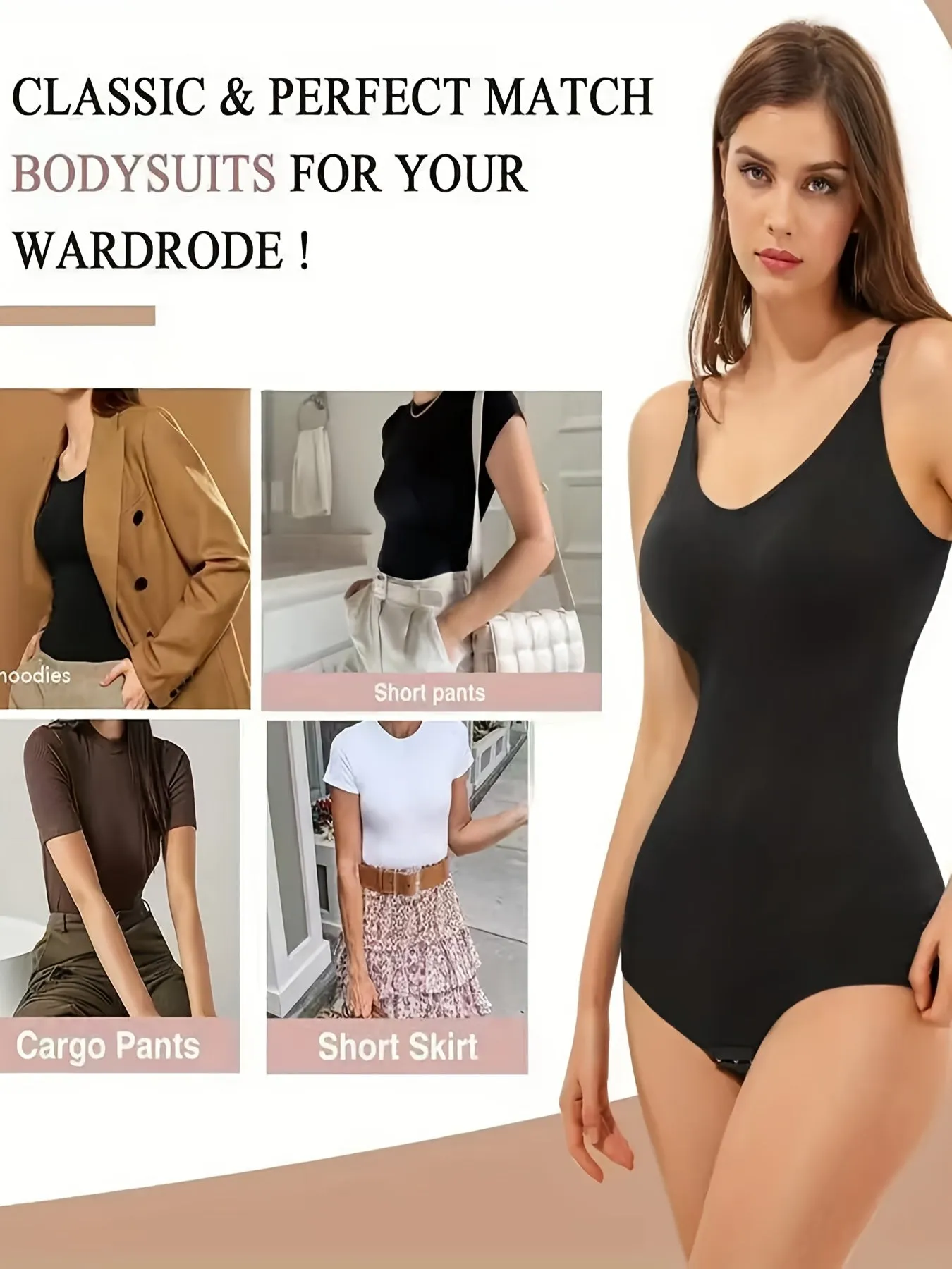 Seamless Shaping Bodysuit Set