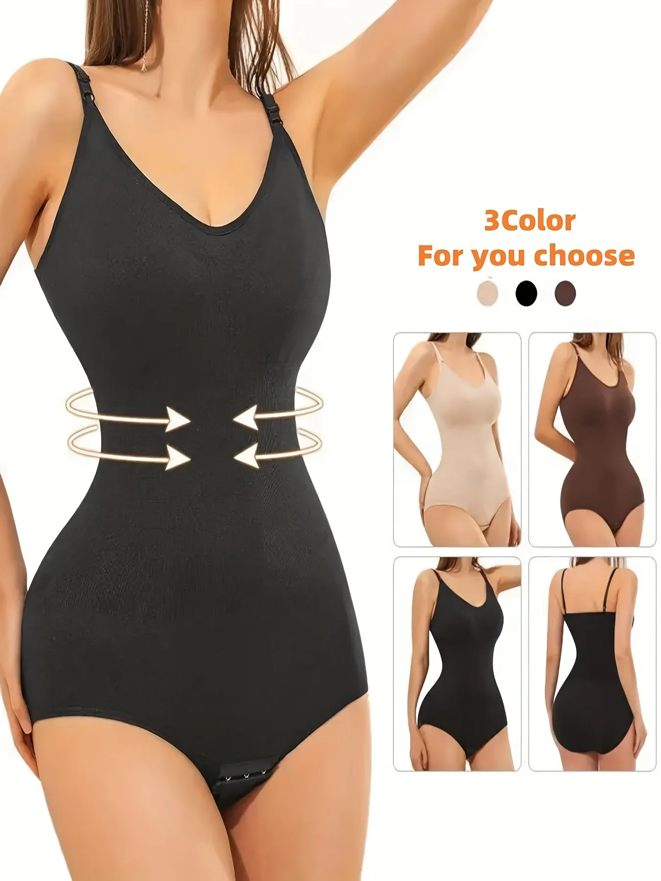 Seamless Shaping Bodysuit Set
