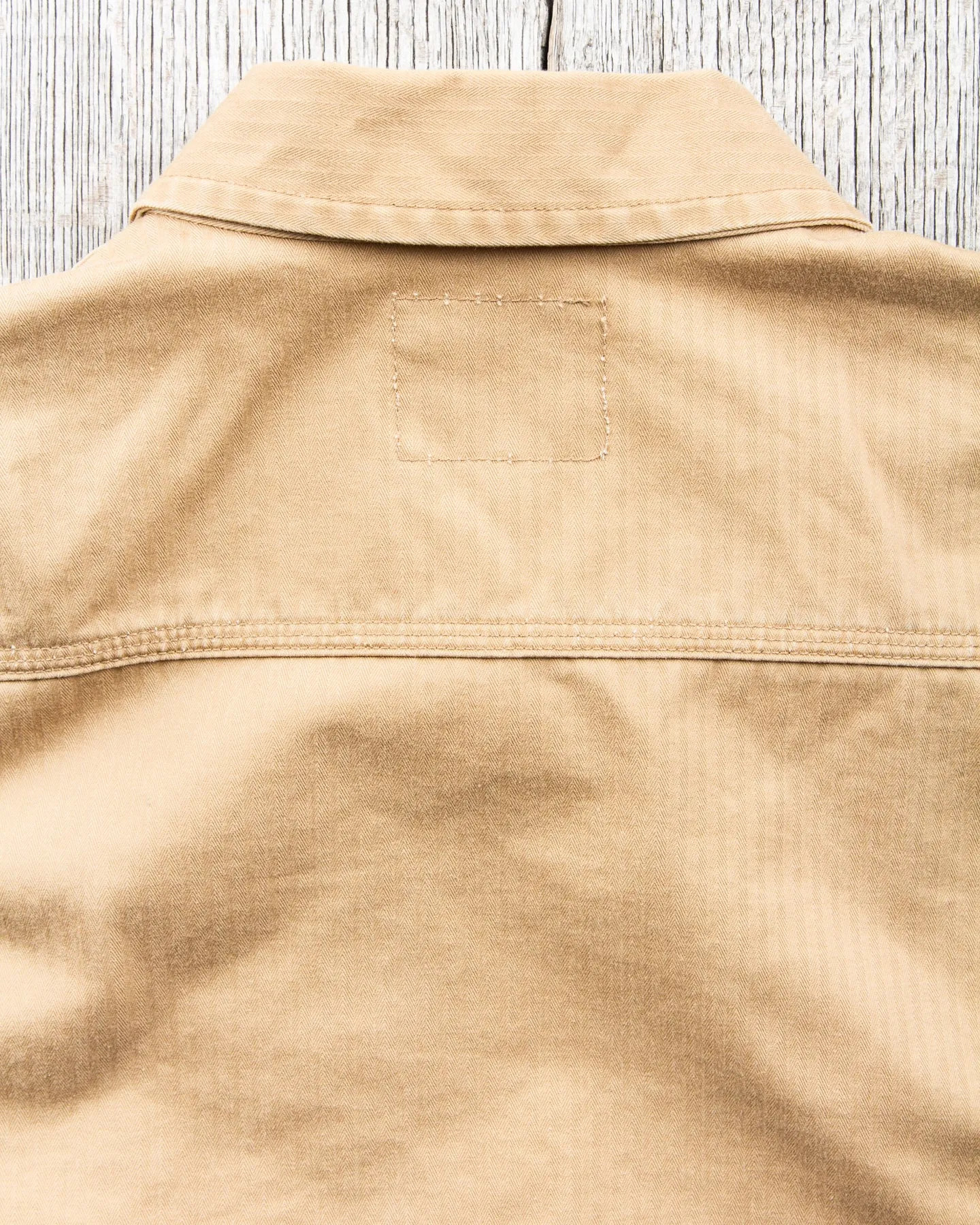 Second hand Indigofera Tucson Beige HBT Jacket Size L