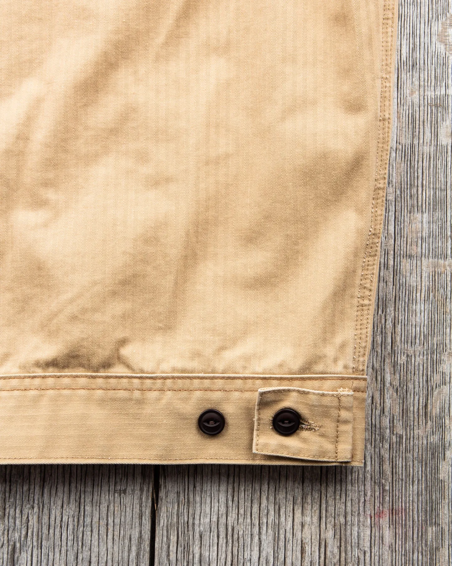 Second hand Indigofera Tucson Beige HBT Jacket Size L