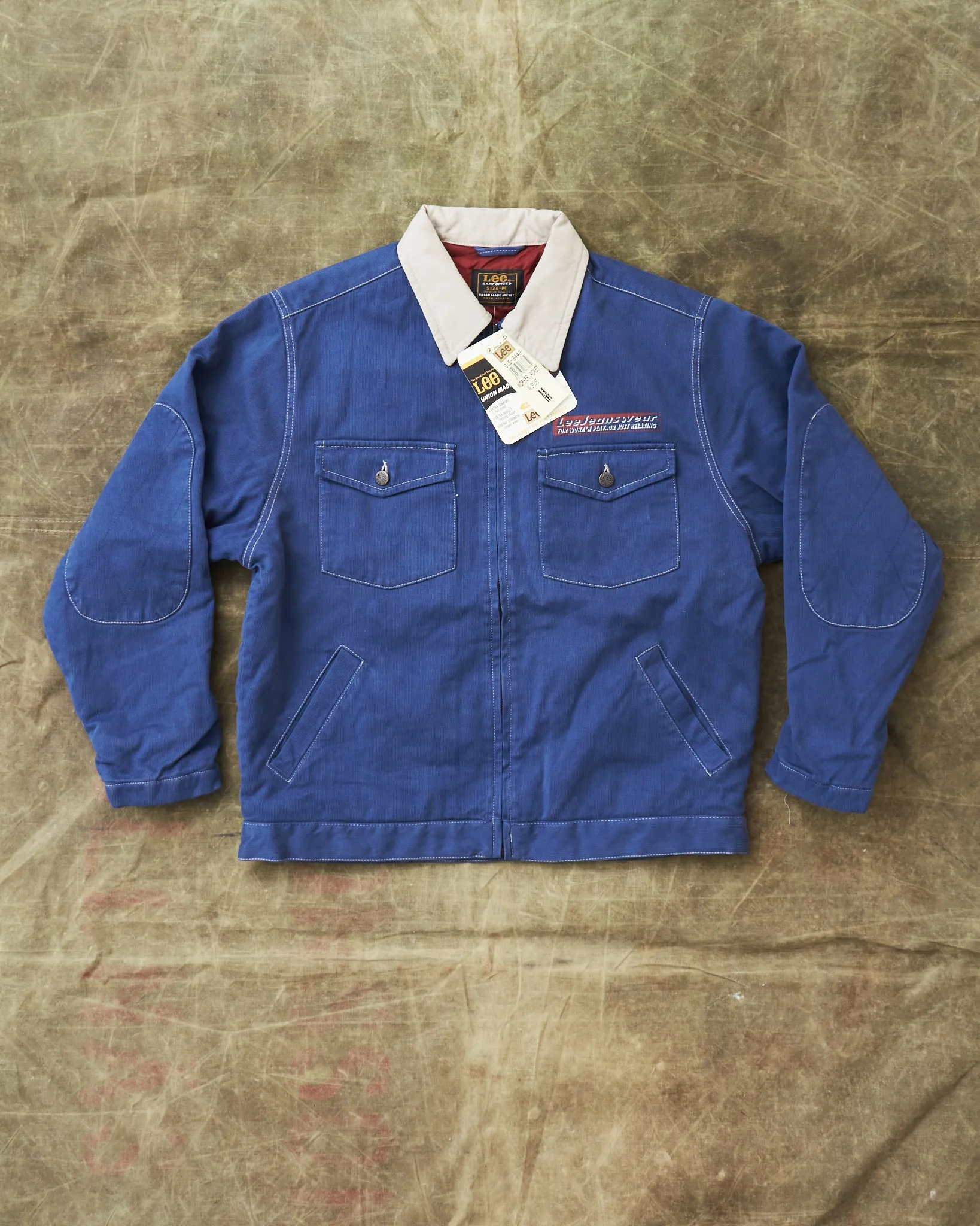Second Hand Lee Jungle Cloth Work Jacket Size M