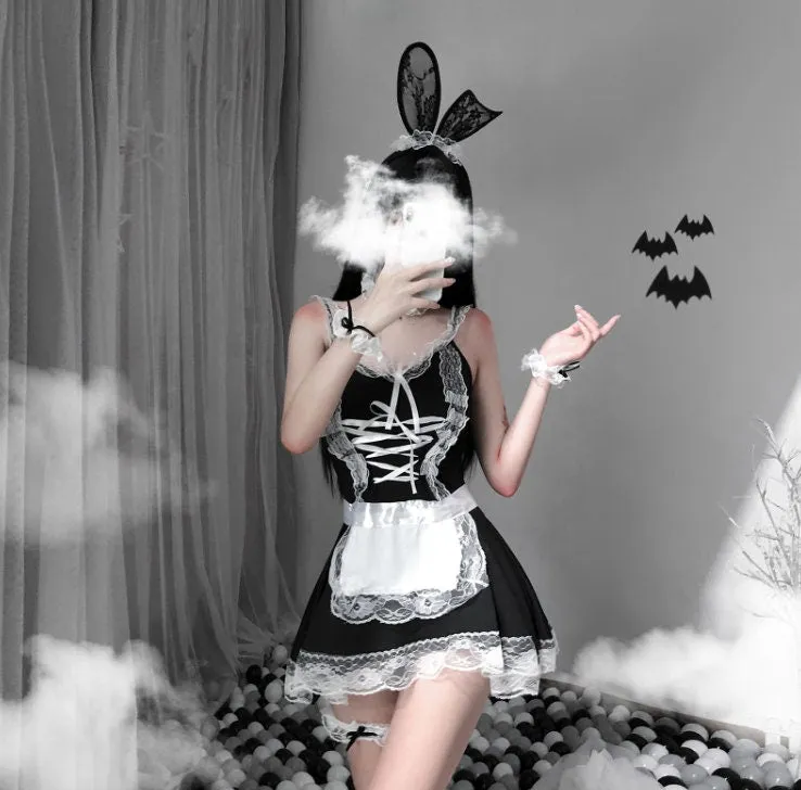 Sexy Maids Outfit | Maids Lingerie | Cosplay Costume | Sexy Cosplay | Cosplay | Bunny Costume | Rabbit Cosplay | Lingerie | Maids Costume
