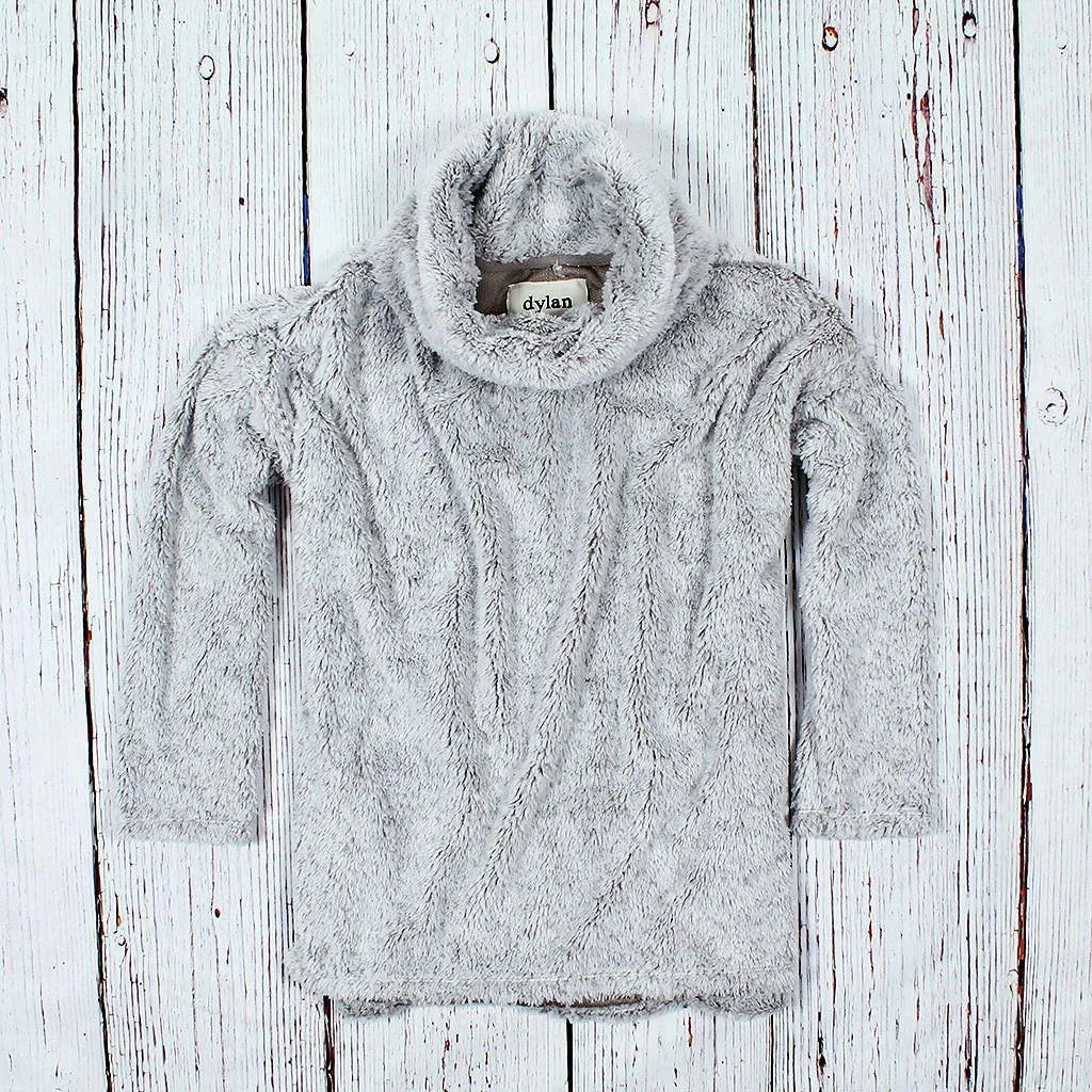 Shag Sherpa Soft Cowl Neck