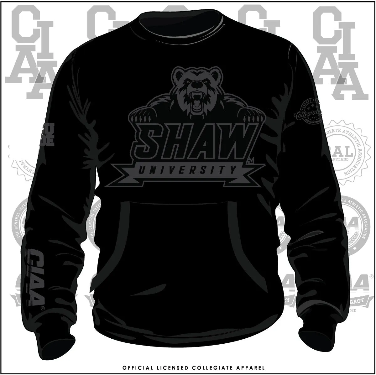 SHAW Univ. | CIAA BOB Chenille Sweatshirt (aja)