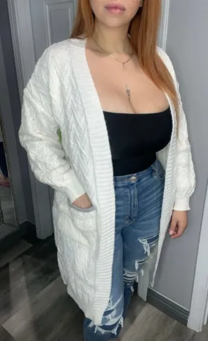 Shelly Cardigan(Ivory)