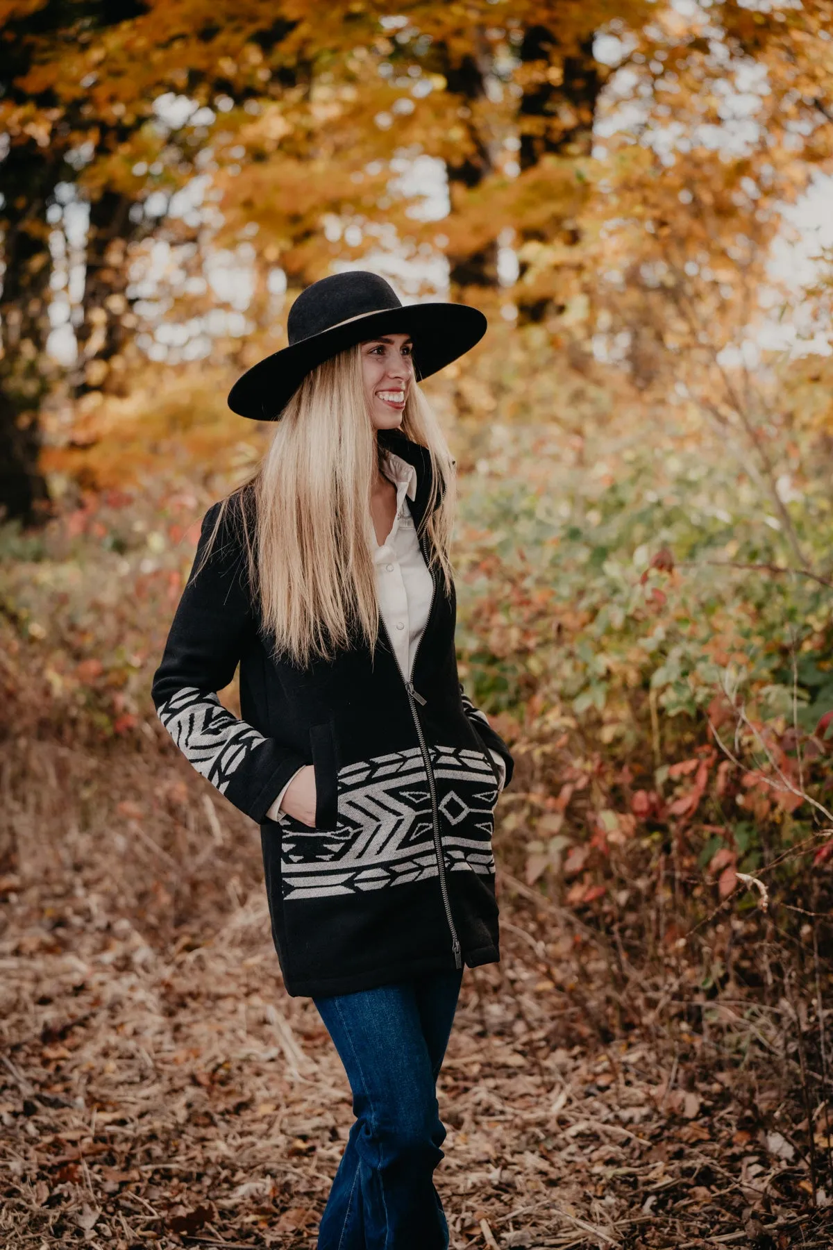 'Sheridan' Women's Knit Dress Coat (XS-XL)
