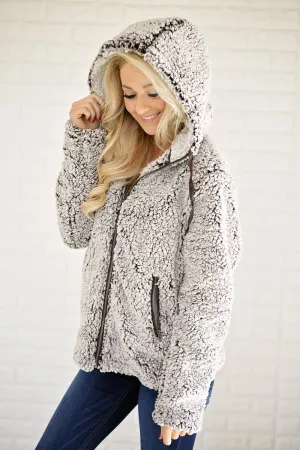 Sherpa Hooded Jacket