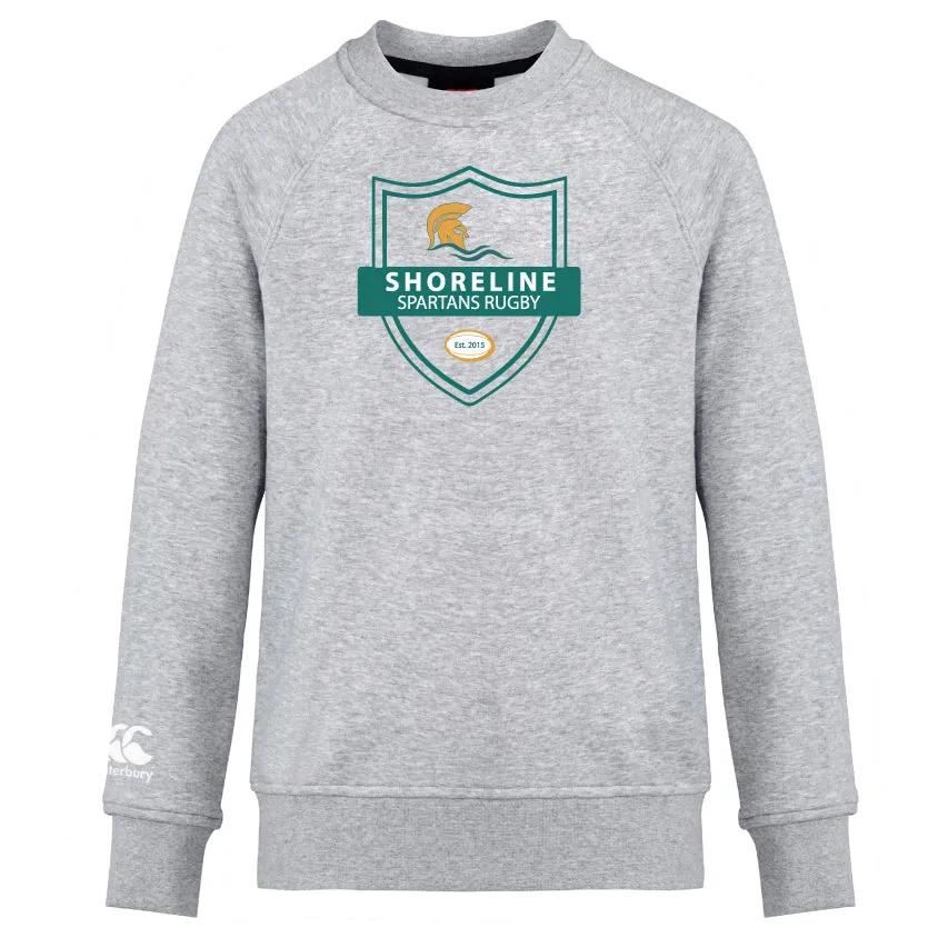 Shoreline Spartans Club Crew Sweatshirt by Canterbury