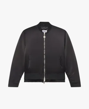 SIGNATURE METAL BOMBER JACKET