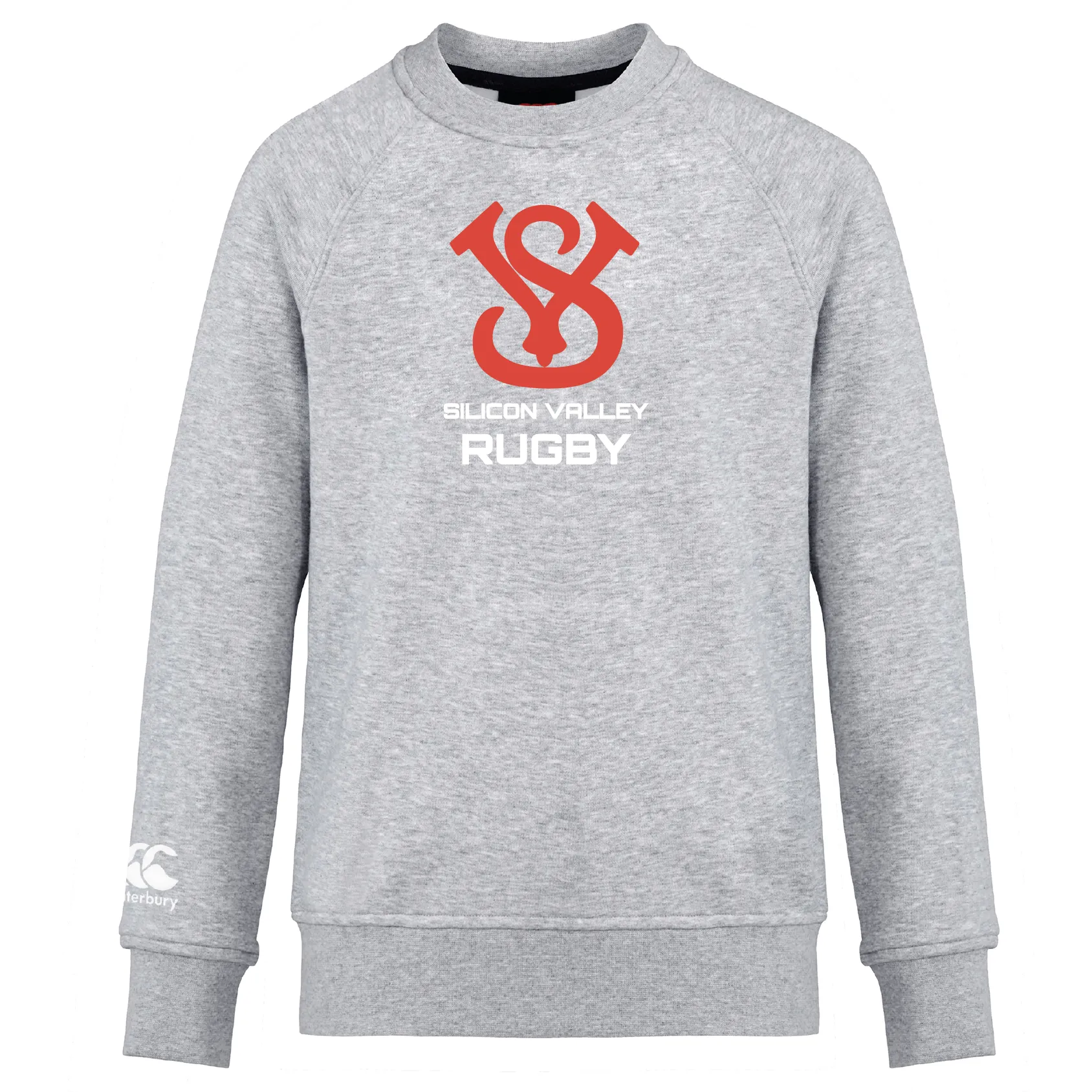 Silicon Valley Club Crew Sweatshirt by Canterbury
